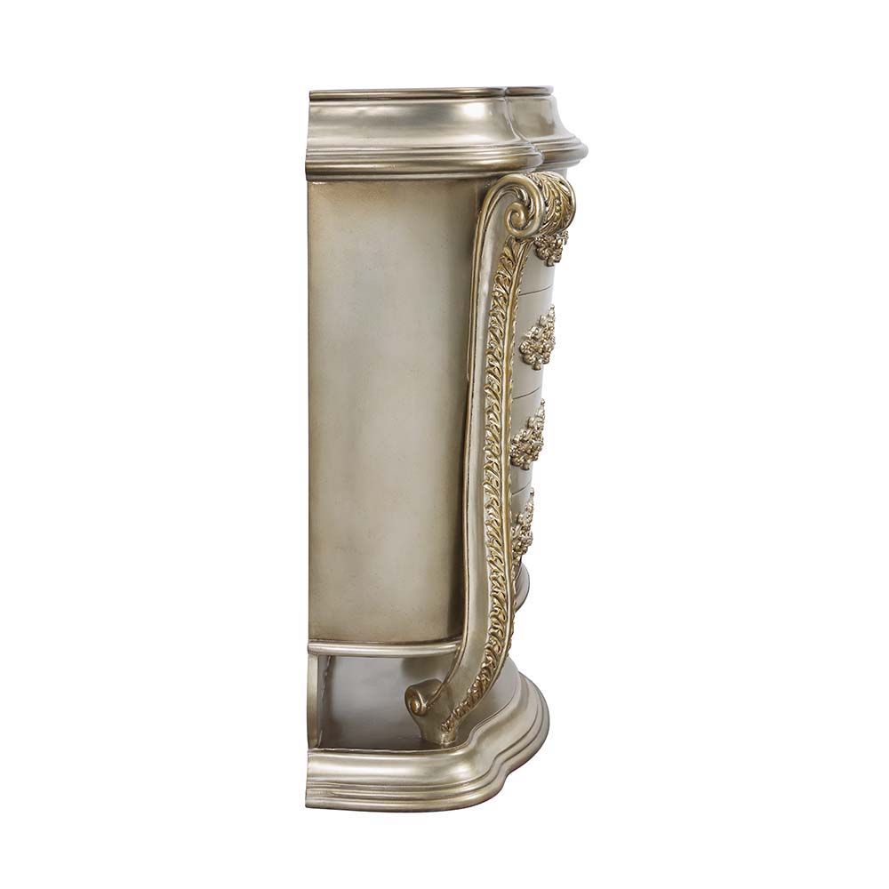 Danae - Chest - Champagne & Gold, beige, view 6
