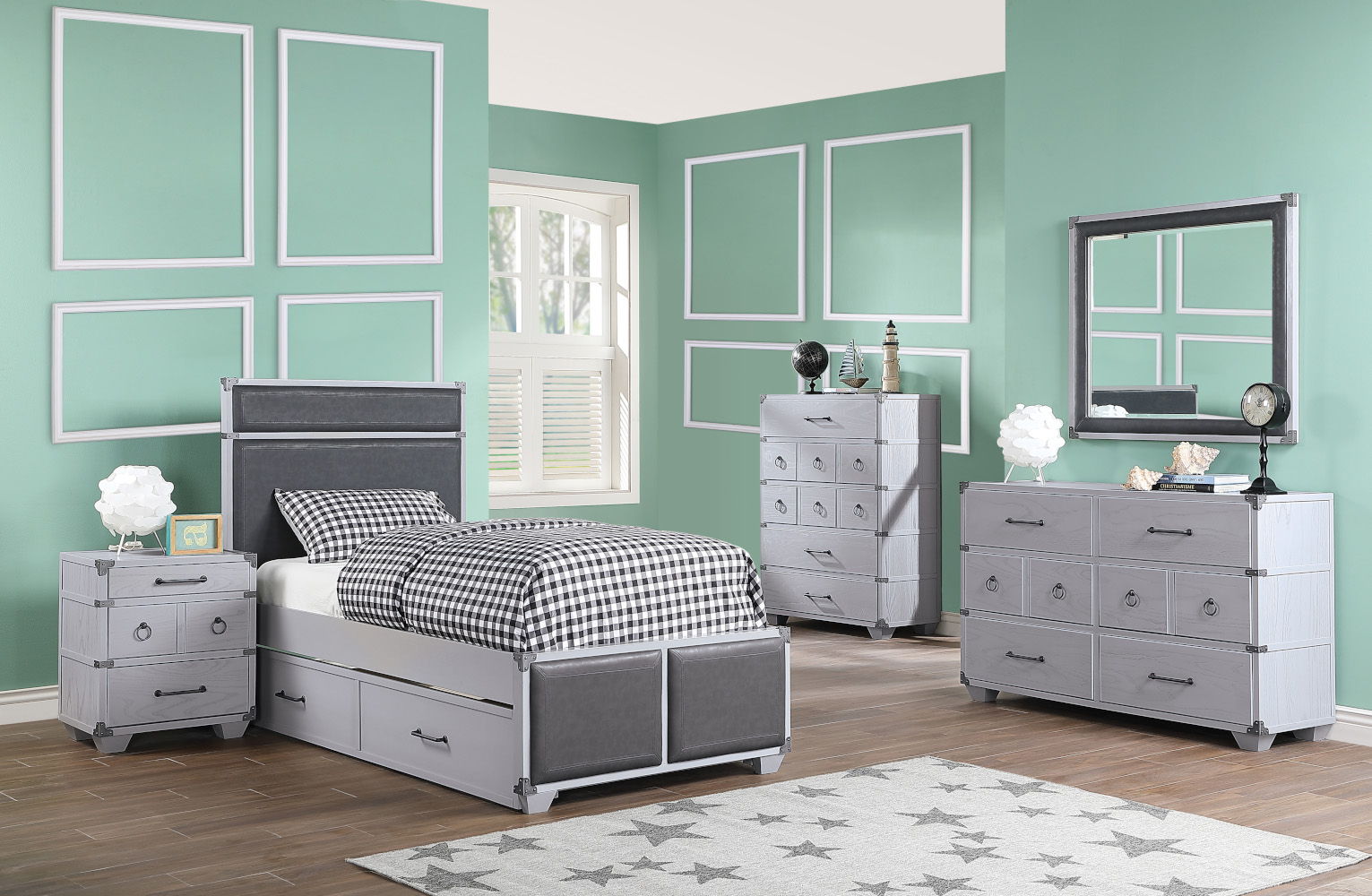 Orchest - Mirror - Gray, dark gray, view 6