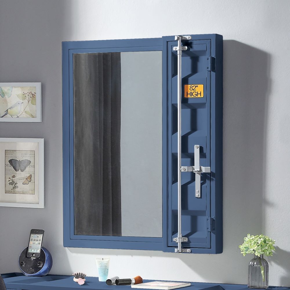 Cargo - Vanity Mirror - Blue, blue