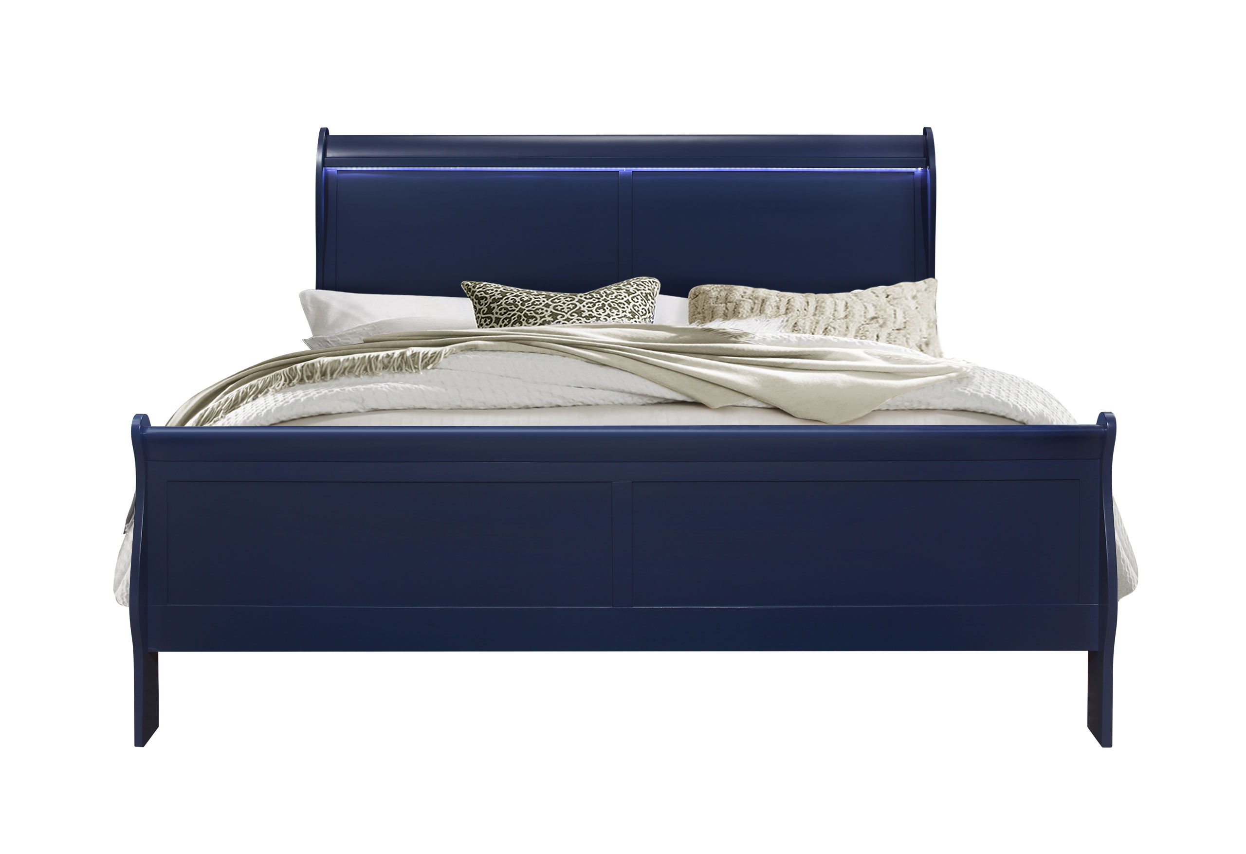 King Bed With LED