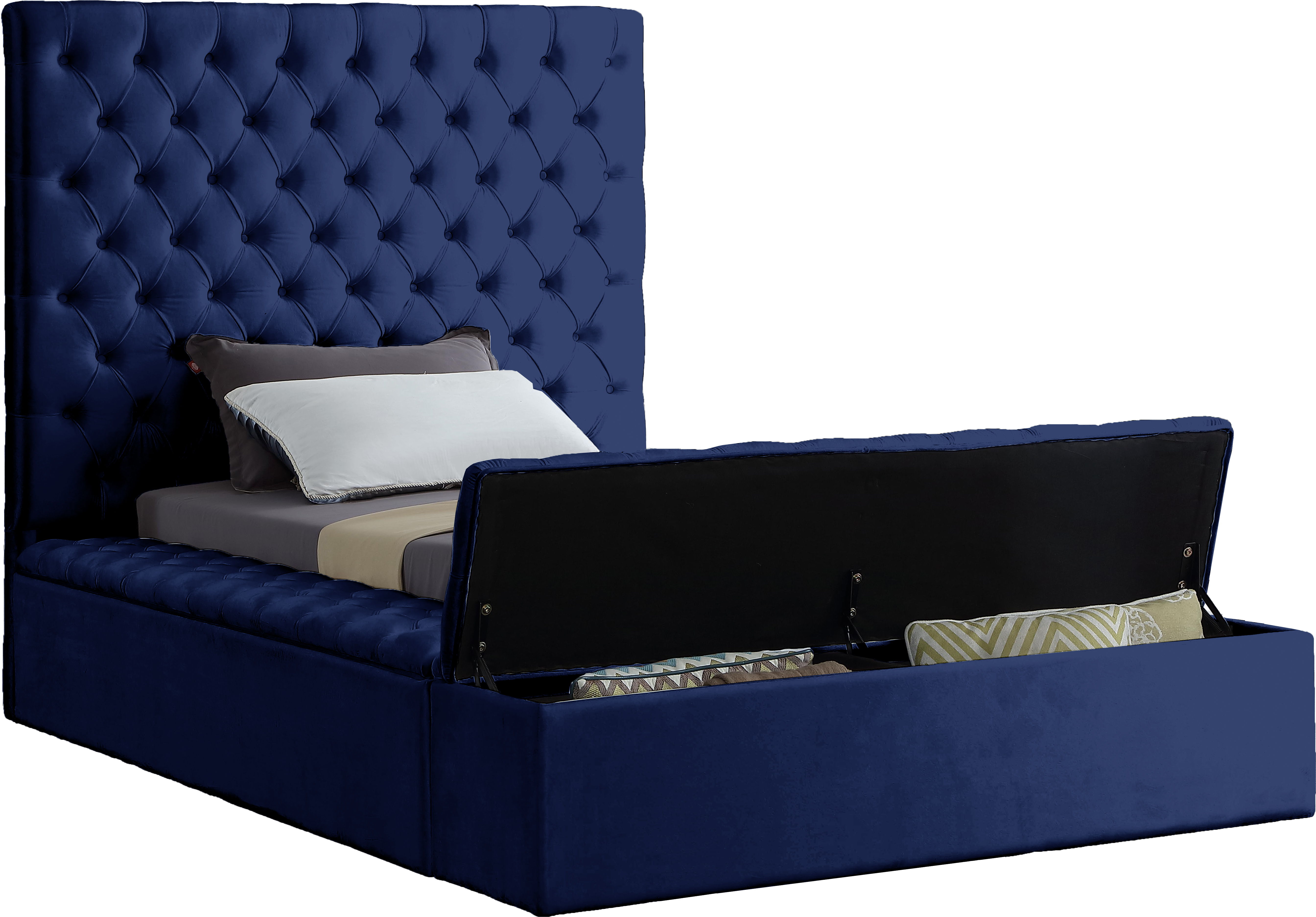 Bliss - Twin Bed - Navy