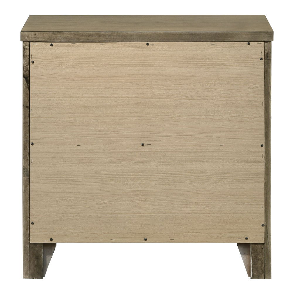 Colton - Nightstand - Antique White Oak, dark brown, view 4