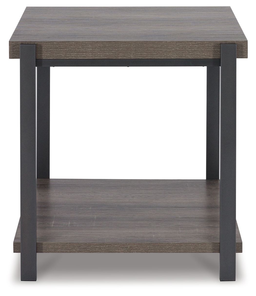 Ashley Furniture Wilmaden - Occasional Table Set (Set of 3) - Gray / Black - Image 7