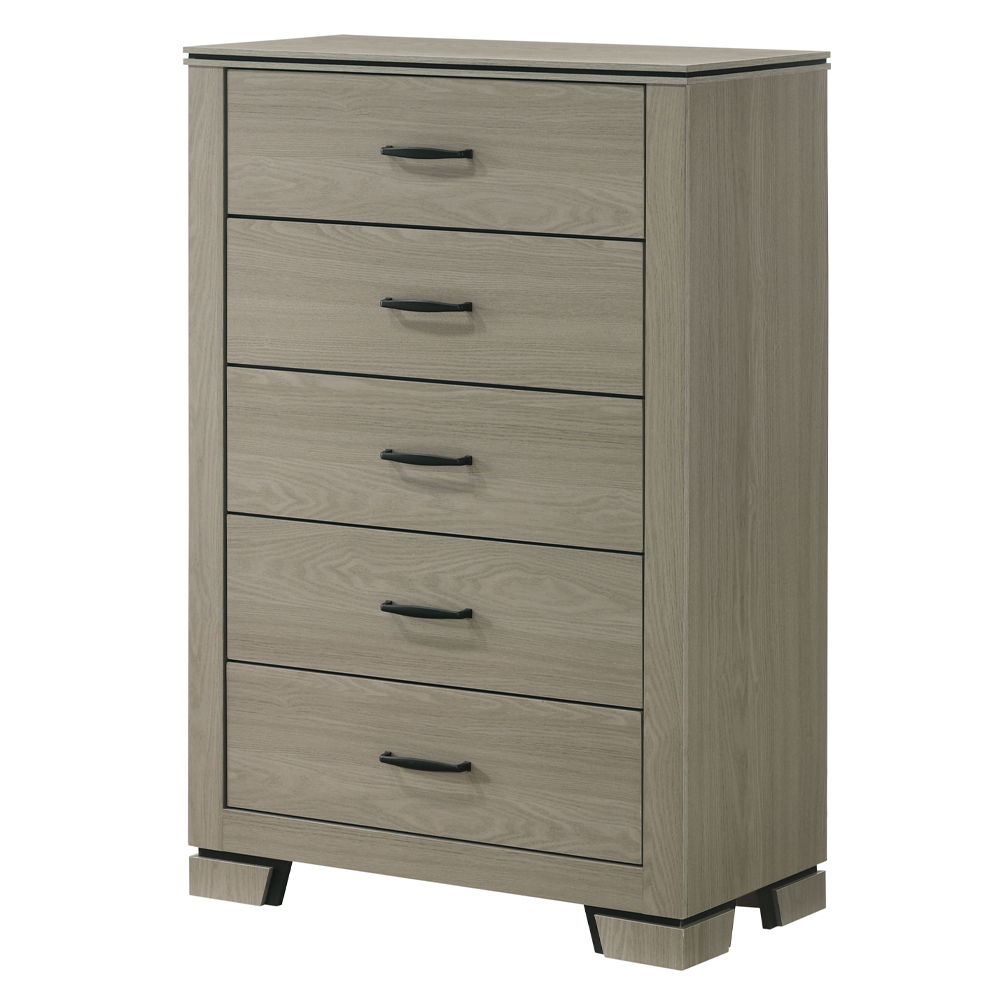 Joanna - Chest - Weathered Gray, gray, view 2