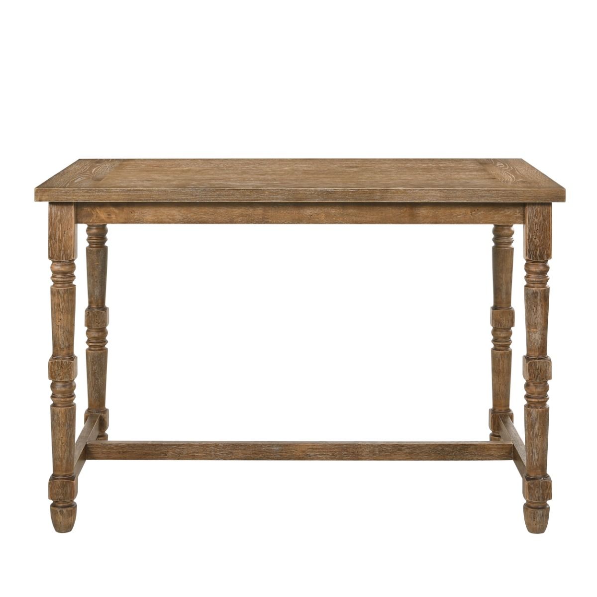 Farsiris - Counter Height Table - Weathered Oak, light brown, view 3