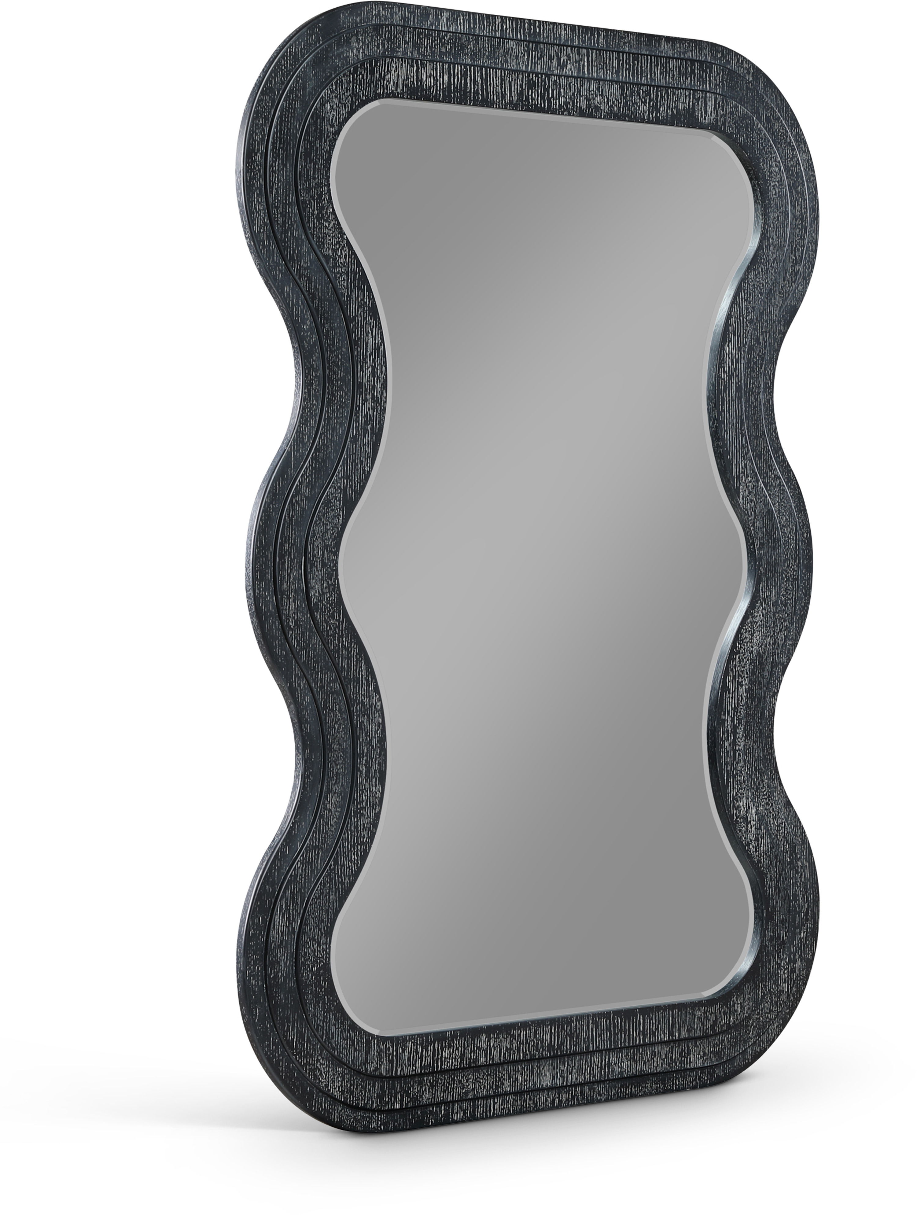 Bellagio - Oak Veneer Mirror - Black