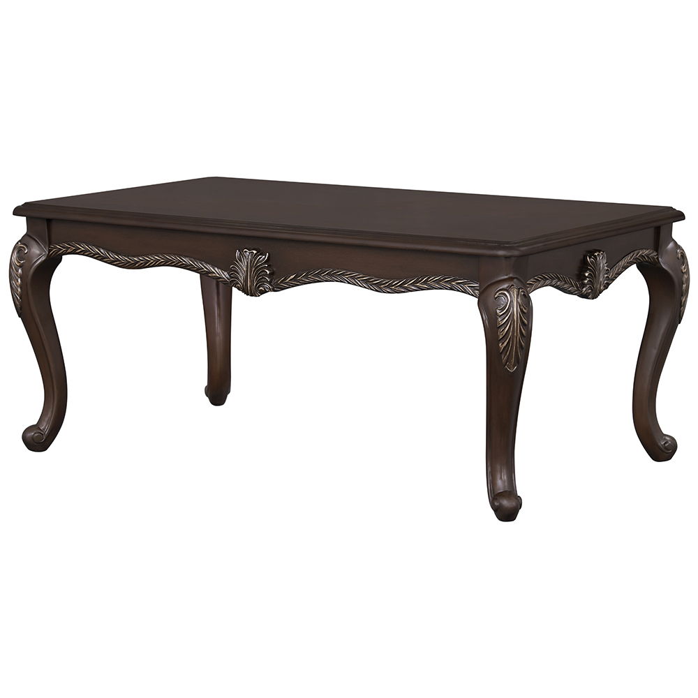 Pierce - Coffee Table - Cherry, dark brown
