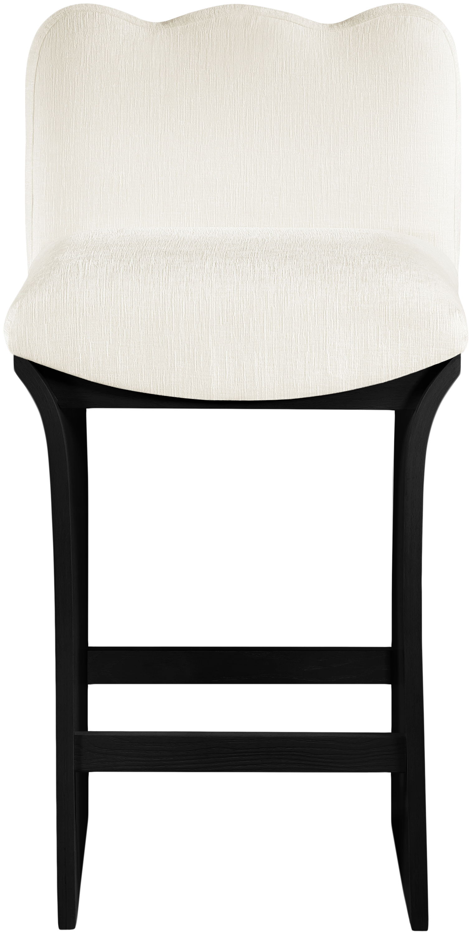 Shaw - Upholstered Counter Stool - Cream