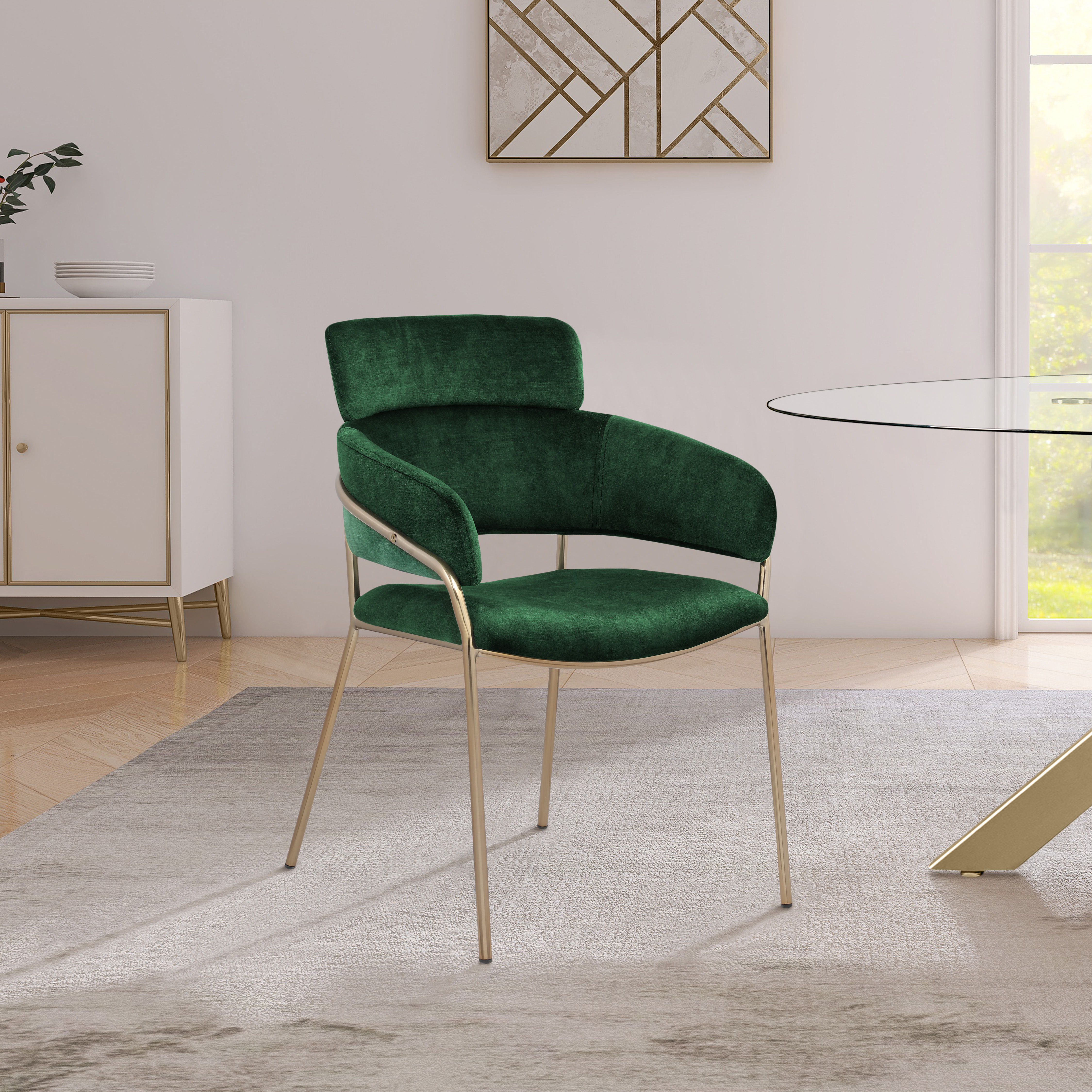 Yara - Dining Chair (Set of 2) - Green