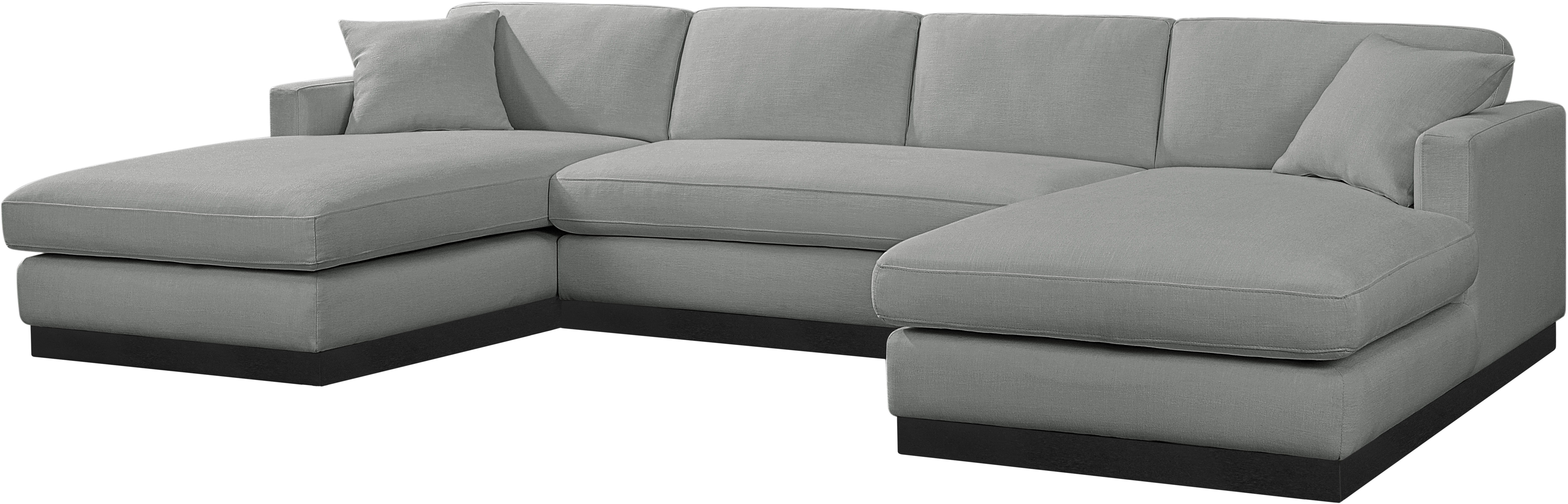 Johanna - 3 Piece Sectional - Gray