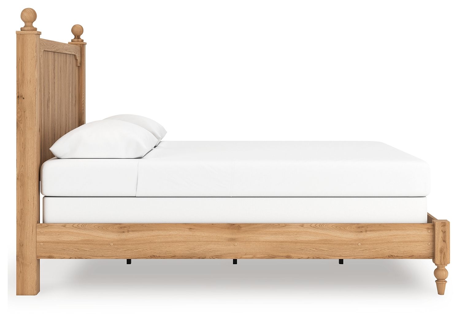 Ashley Furniture Aleaport - Queen Panel Bed - Warm Brown - Image 7