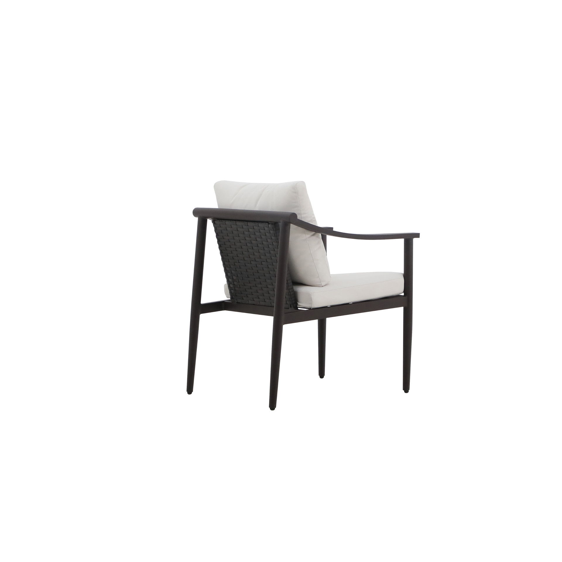Moana - Patio Side Chair Cushions (Set of 2) - Ivory, white, view 4