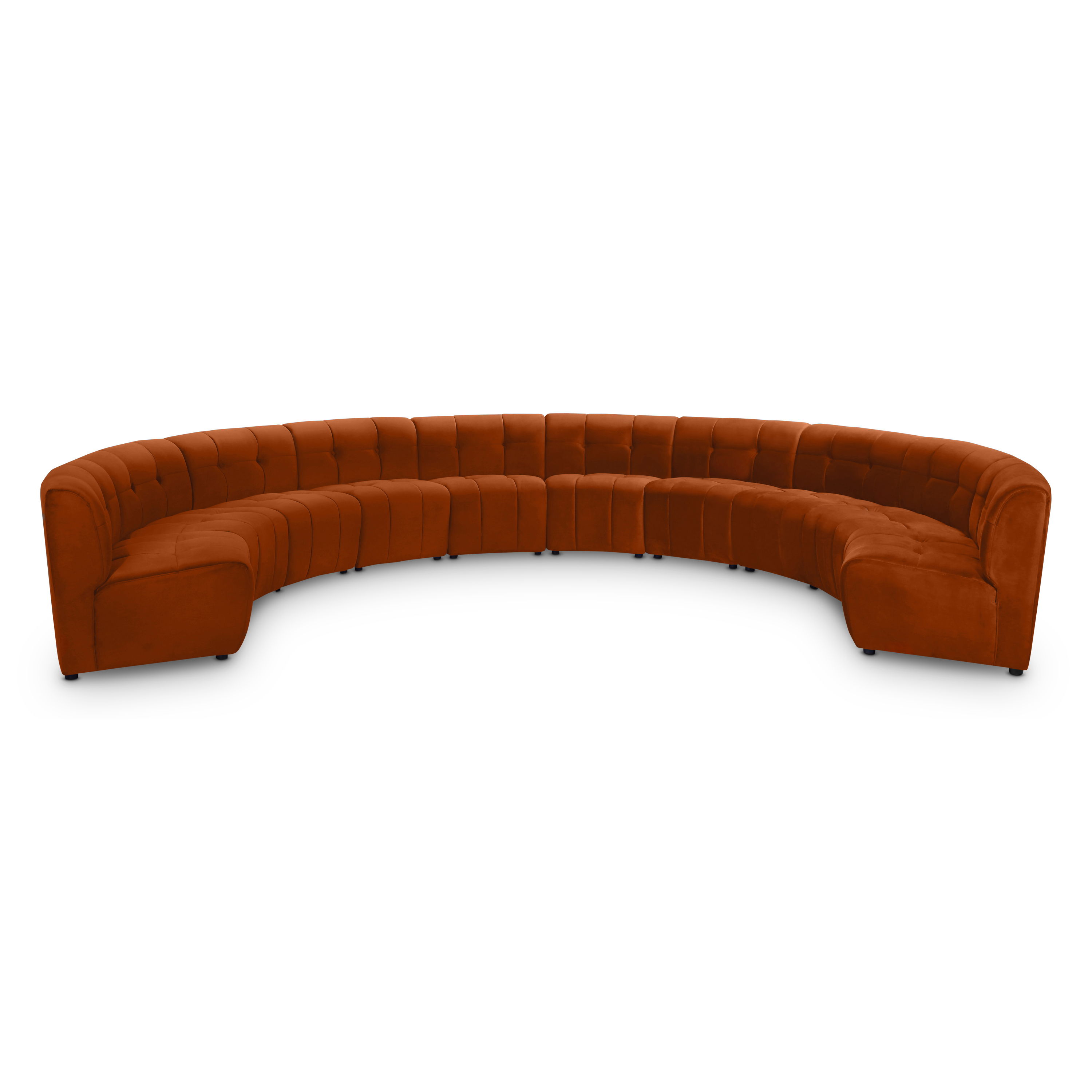 Limitless - 10 Piece Modular Sectional - Cognac