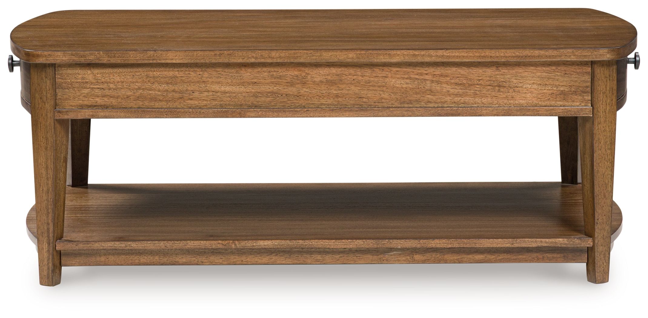 Ashley Furniture Burkbyer - Rectangular Cocktail Table - Brown - Image 4