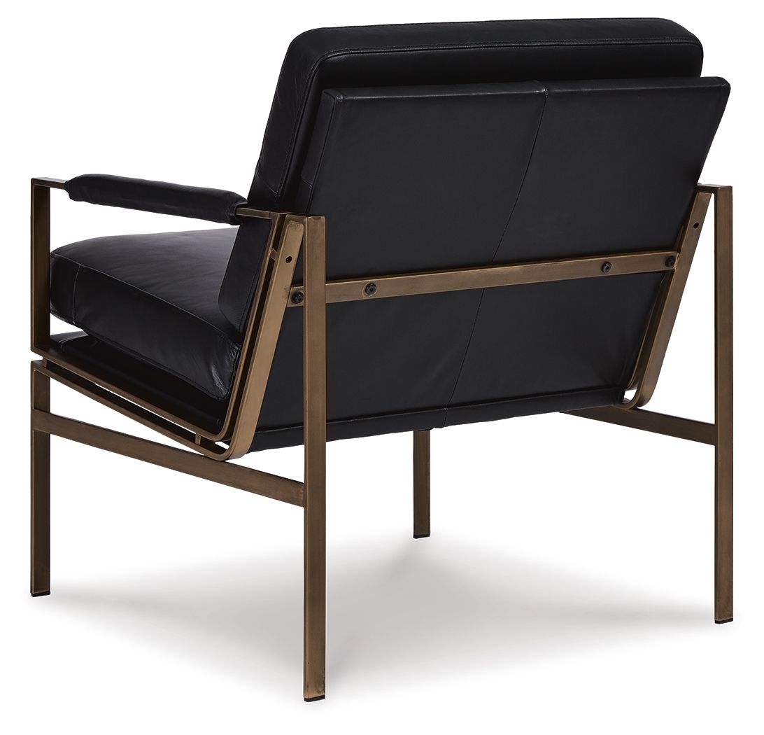Ashley Furniture Puckman - Accent Chair - Black - Image 7