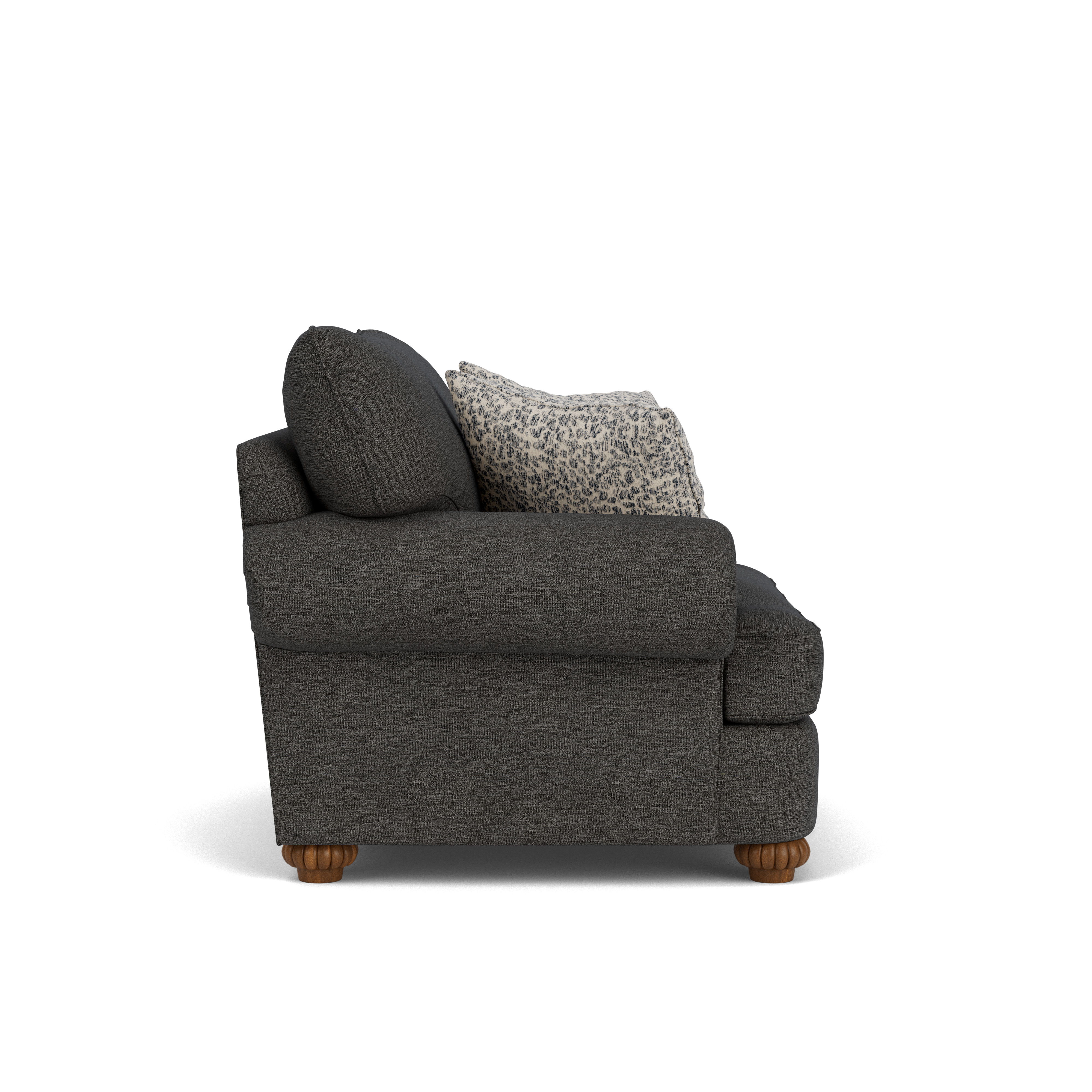 Patterson - Fabric Chair, dark gray, view 5