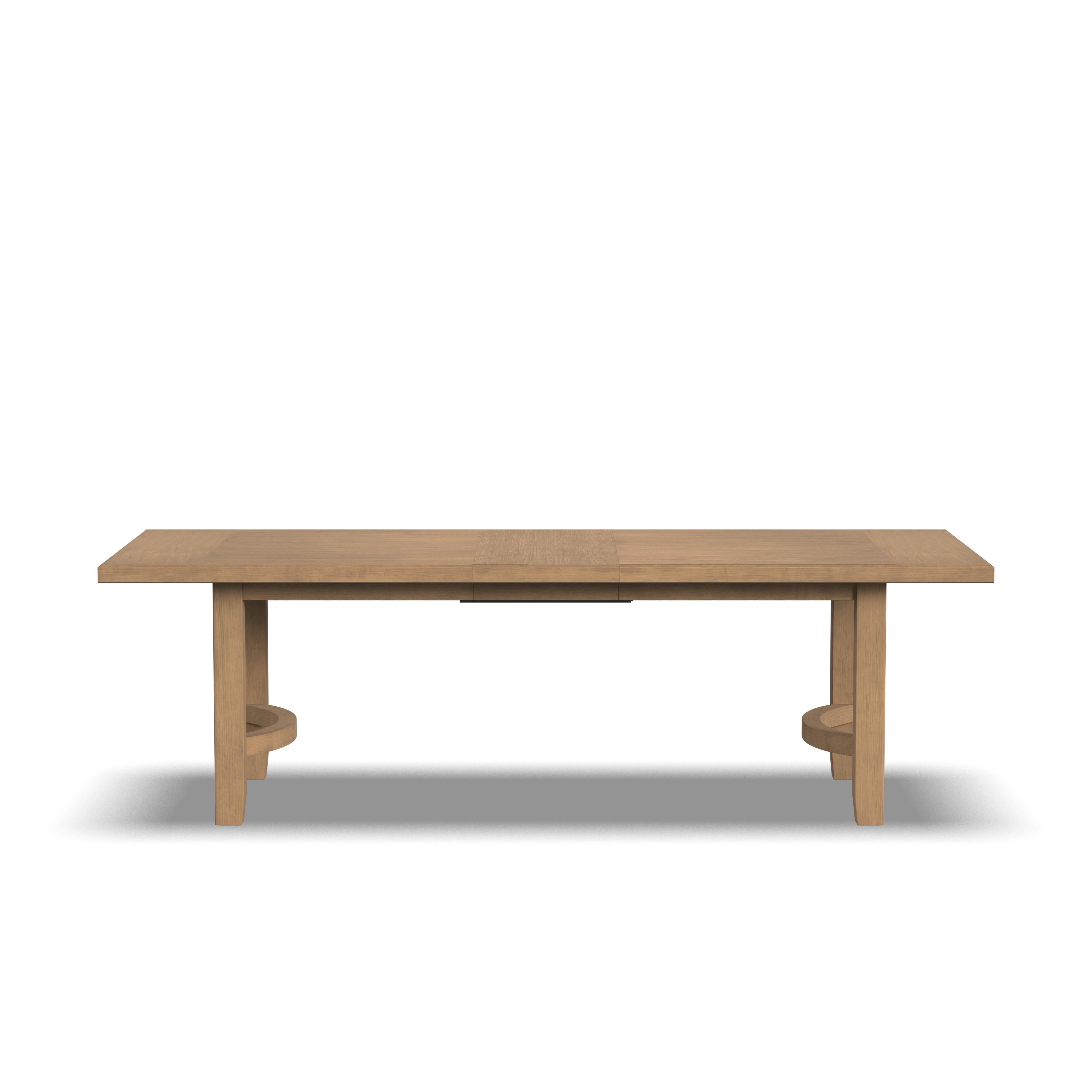 Normandy - Rectangular Dining Table - Light Brown, light brown, view 2