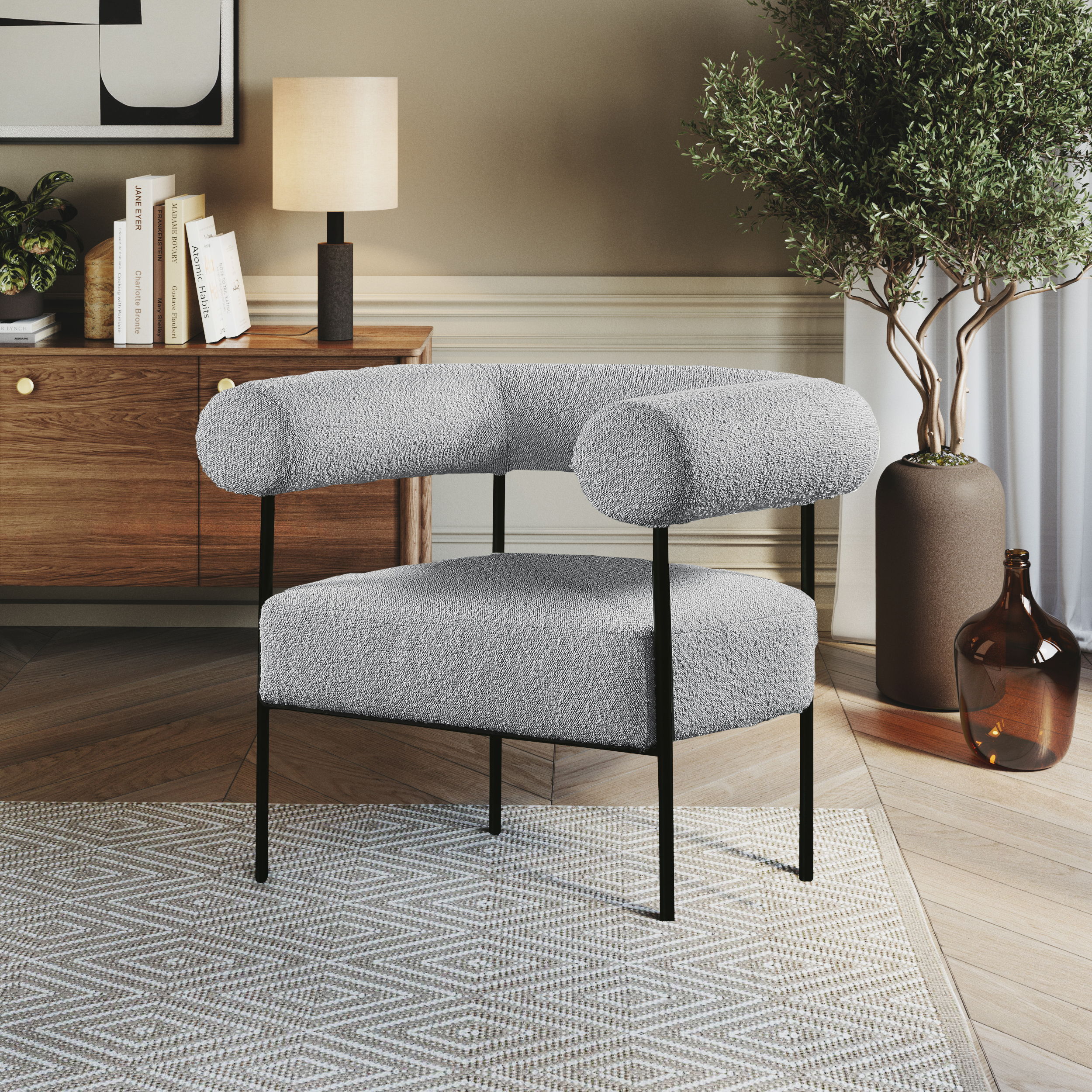Blake - Accent Chair - Gray