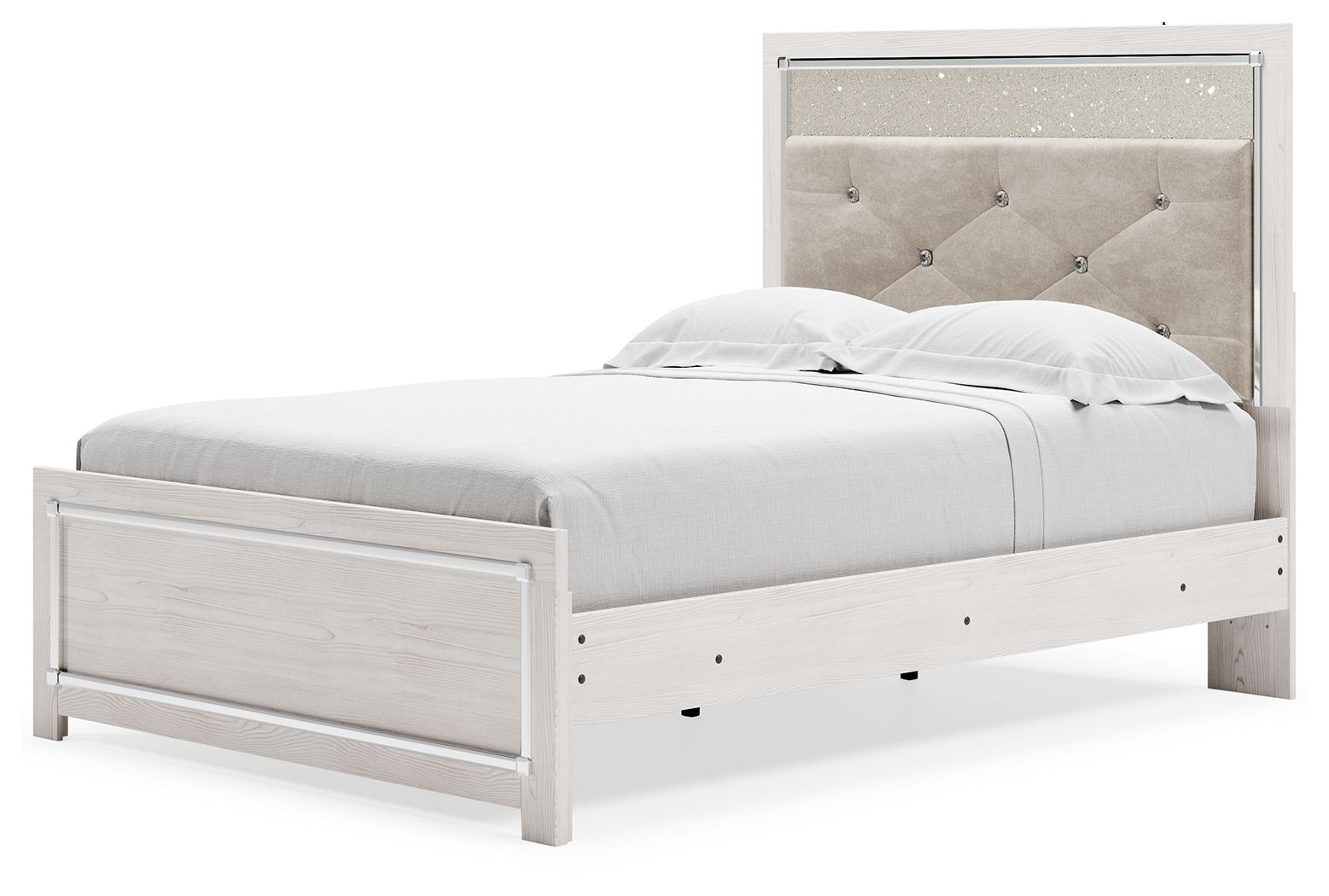Ashley Furniture Altyra - Full Panel Bed - White - Image 8