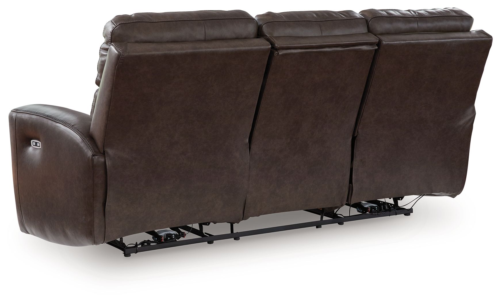 Ashley Furniture Crossplex - Power Reclining Sofa With Adjustable Headrest - Smoke - Image 4