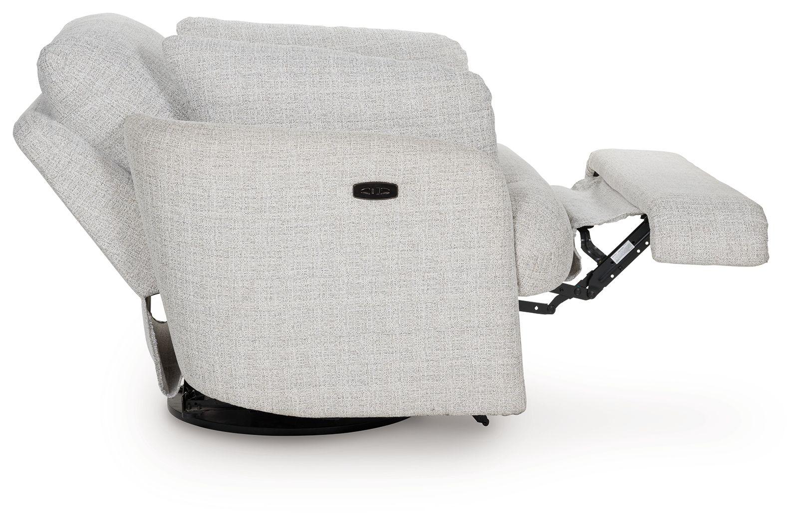 Ashley Furniture Alainmont Next-Gen Nuvella - Swivel Power Recliner - Stone - Image 7