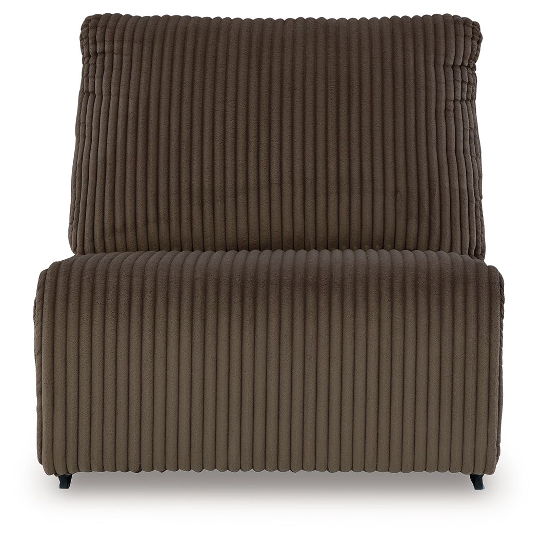 Top Tier - Armless Chair - Chocolate