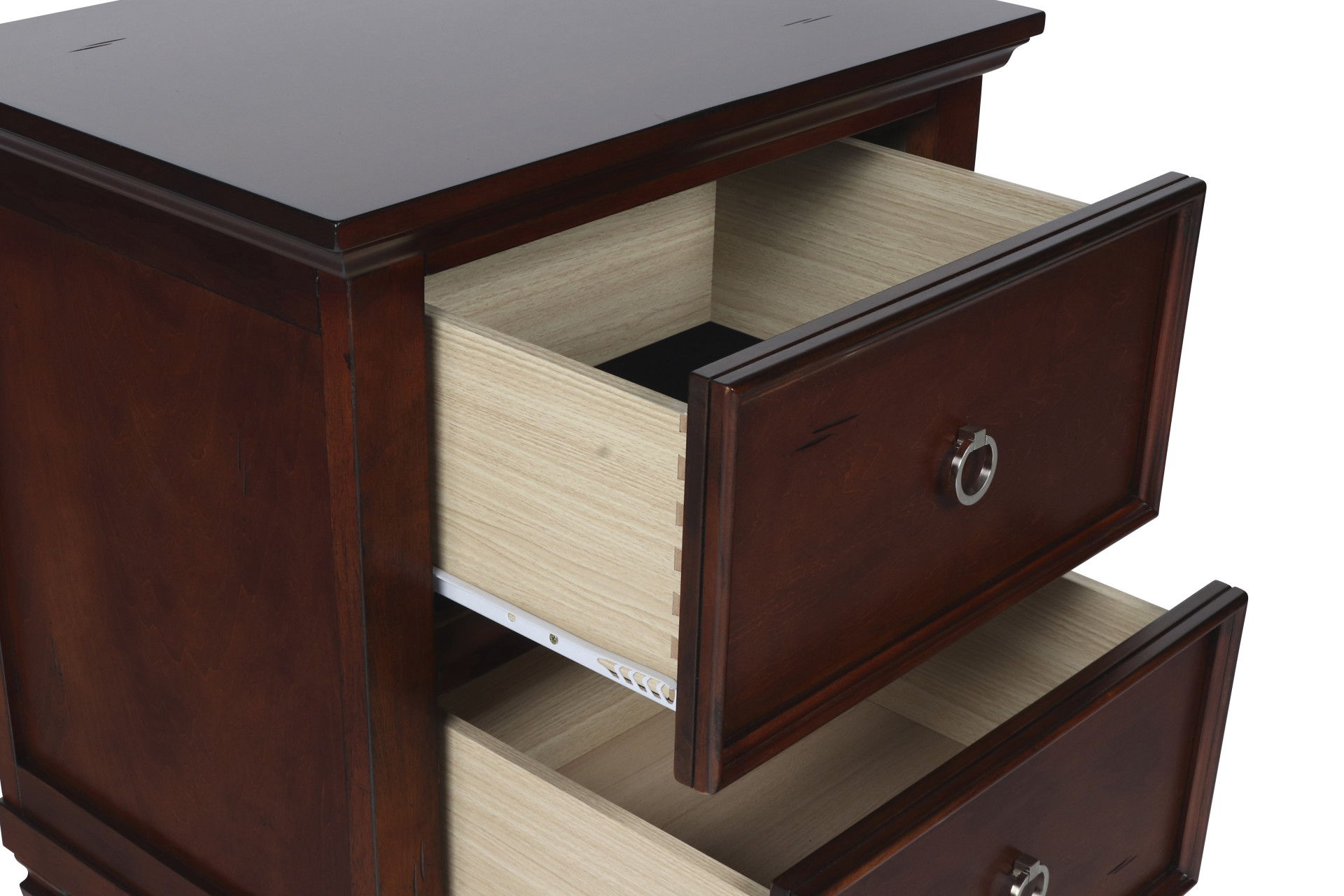Tamarack - Nightstand - Brown Cherry, dark brown, view 5