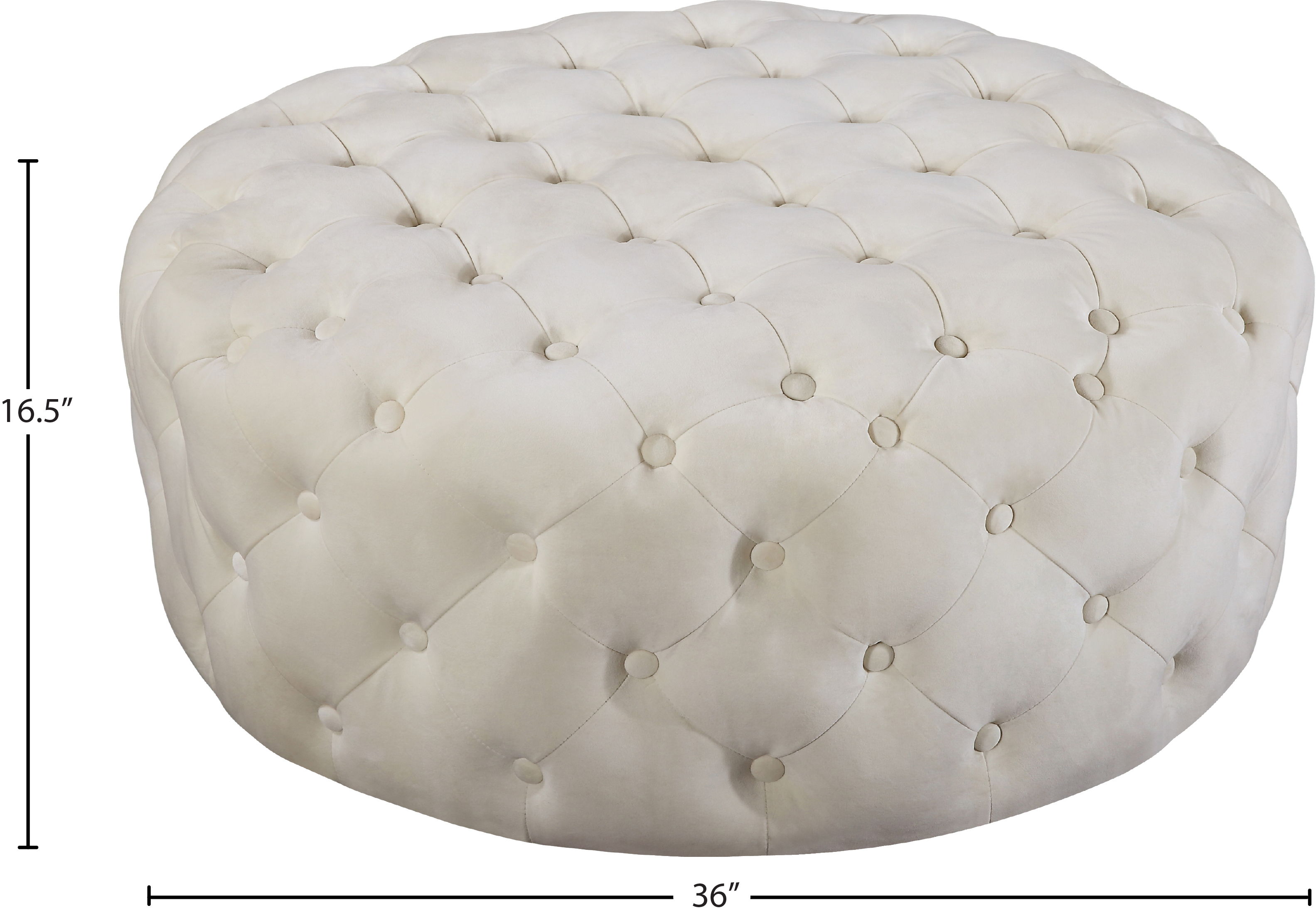 Addison - Ottoman / Bench - Cream