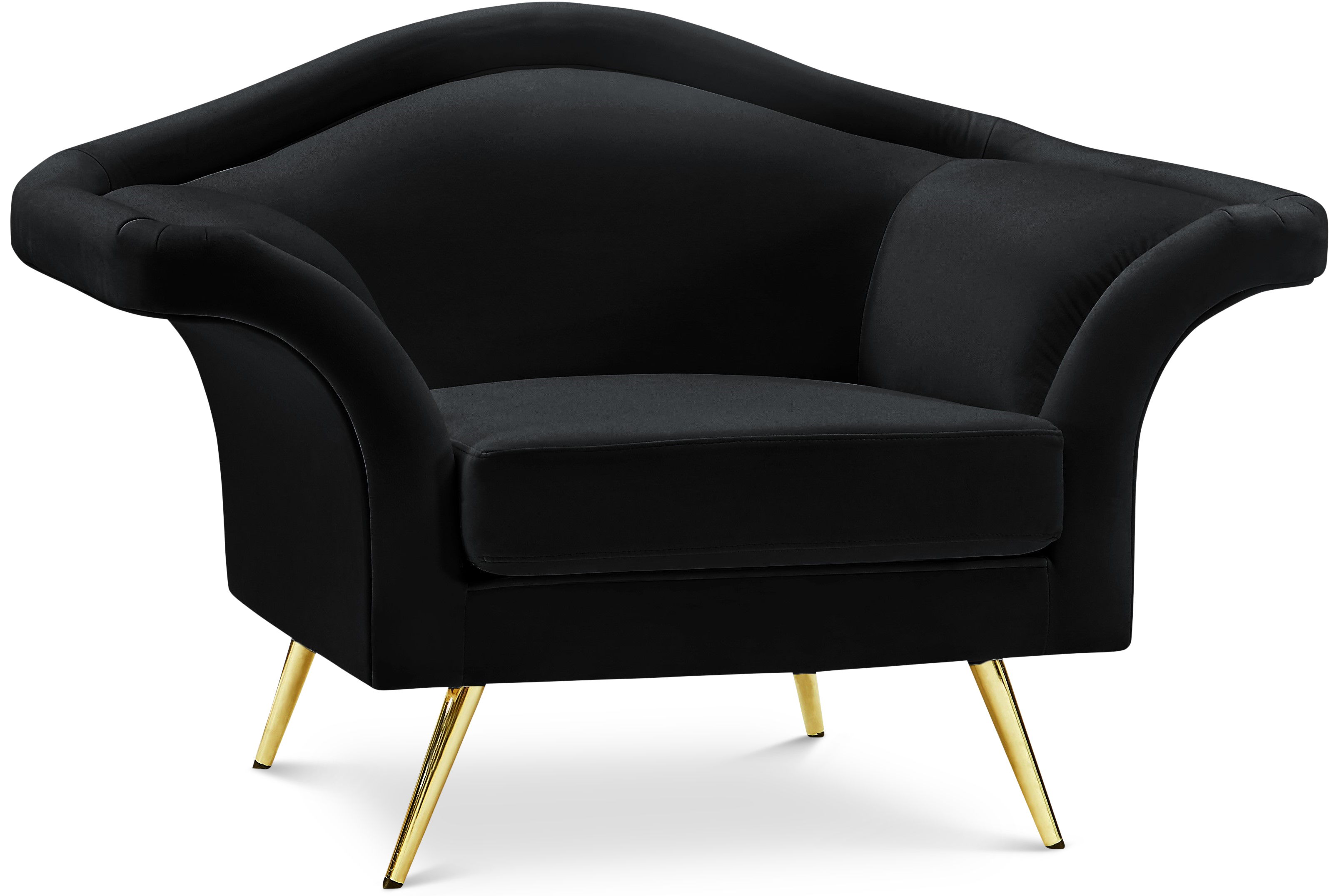 Lips - Chair - Black