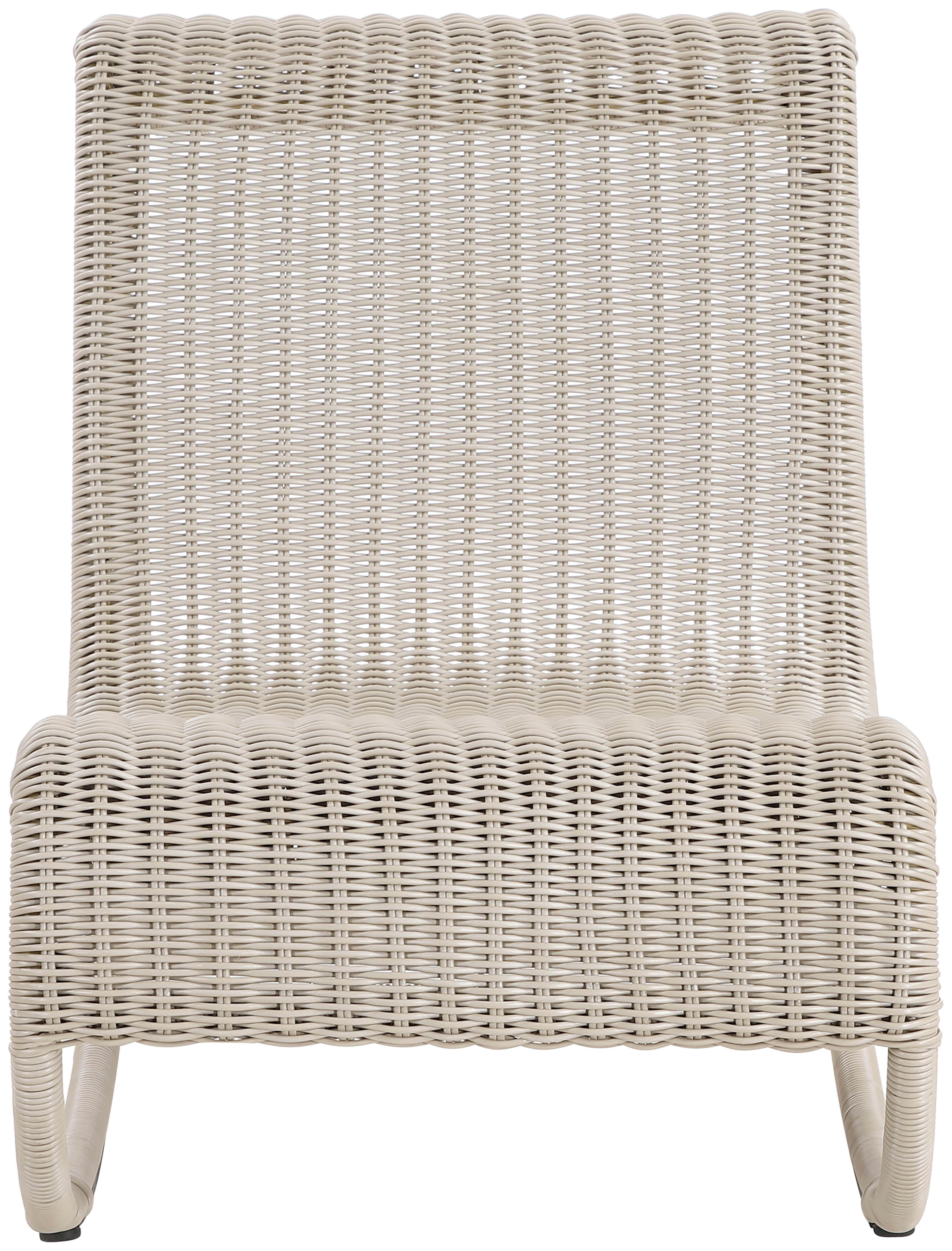 Antigua - Wicker Outdoor Patio Rocking Chair - Cream