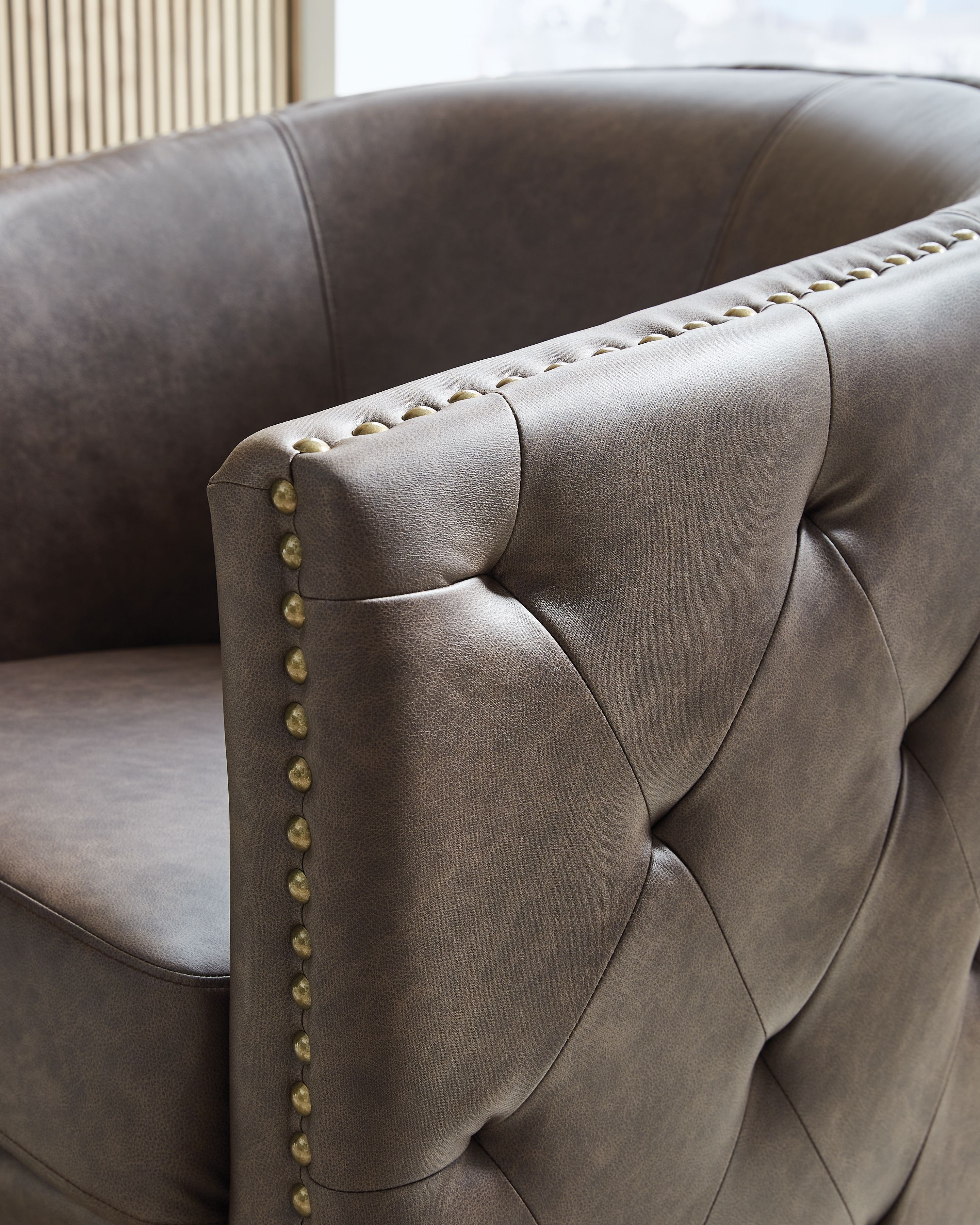 Ashley Furniture Brentlow - Swivel Accent Chair - Granite - Image 6
