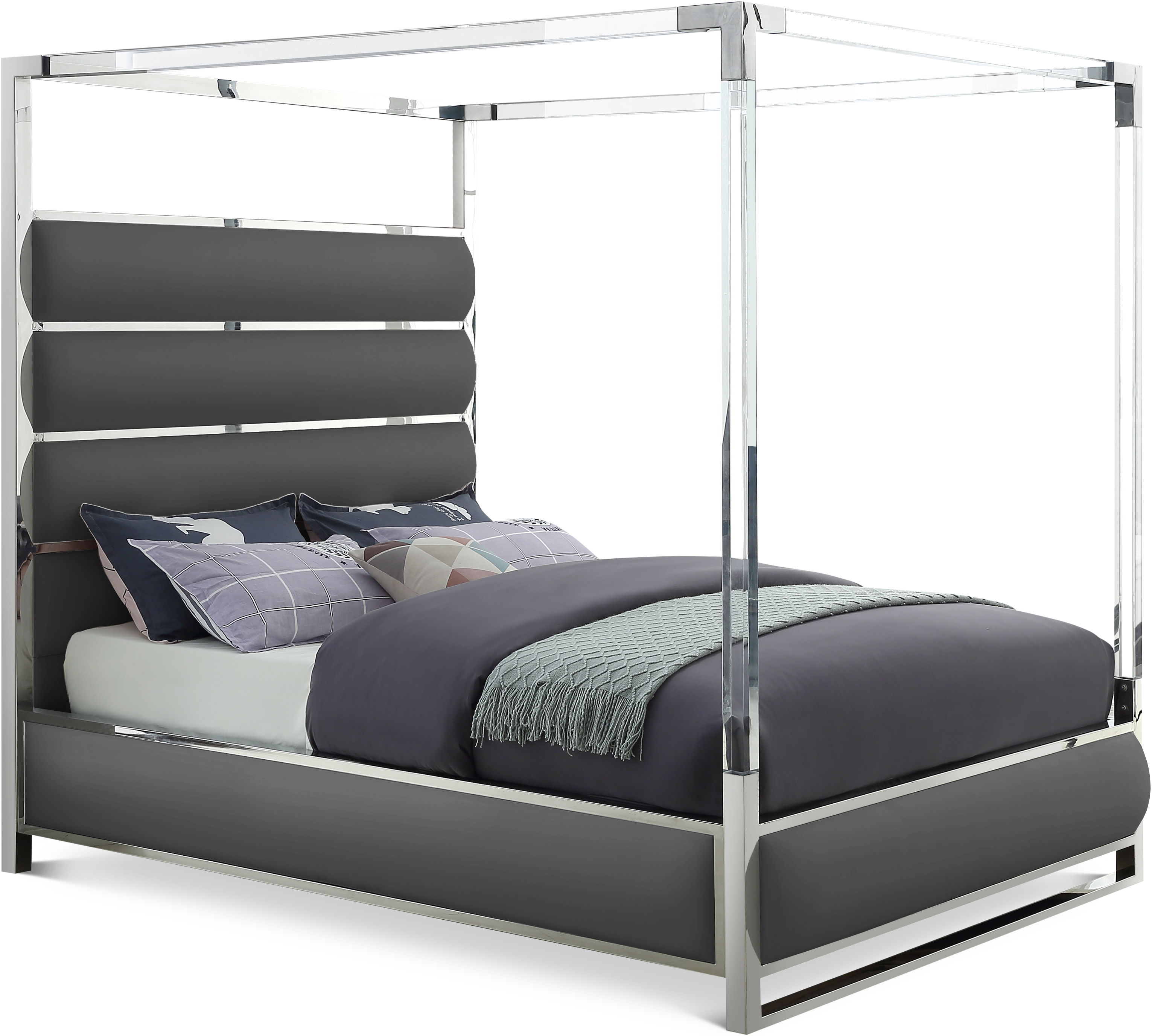 Encore - Queen Bed - Gray
