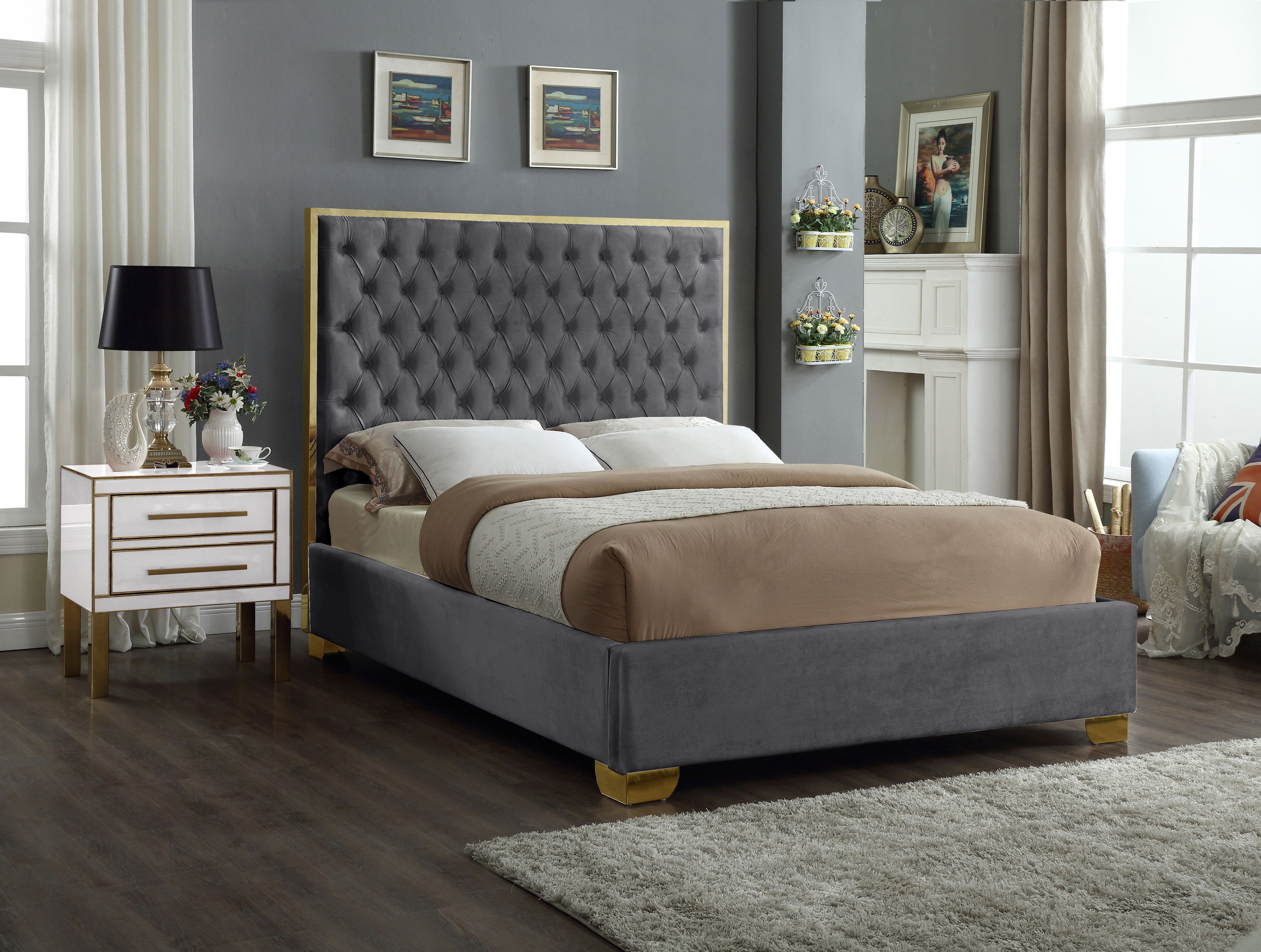 Lana - Full Bed - Gray