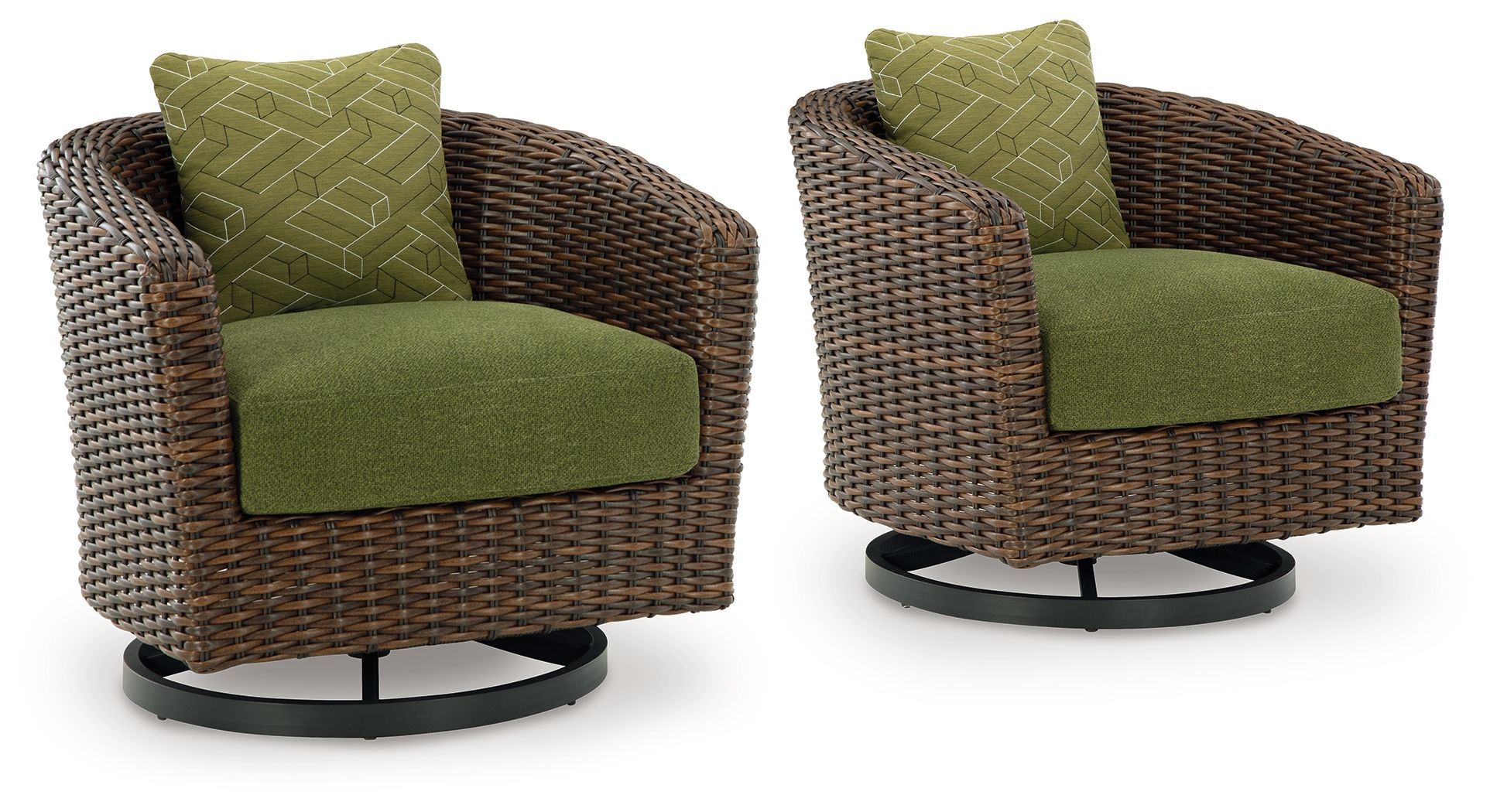 Horizon Hall - 6 Pc. - Lounge Set With Sofa - Brown / Green