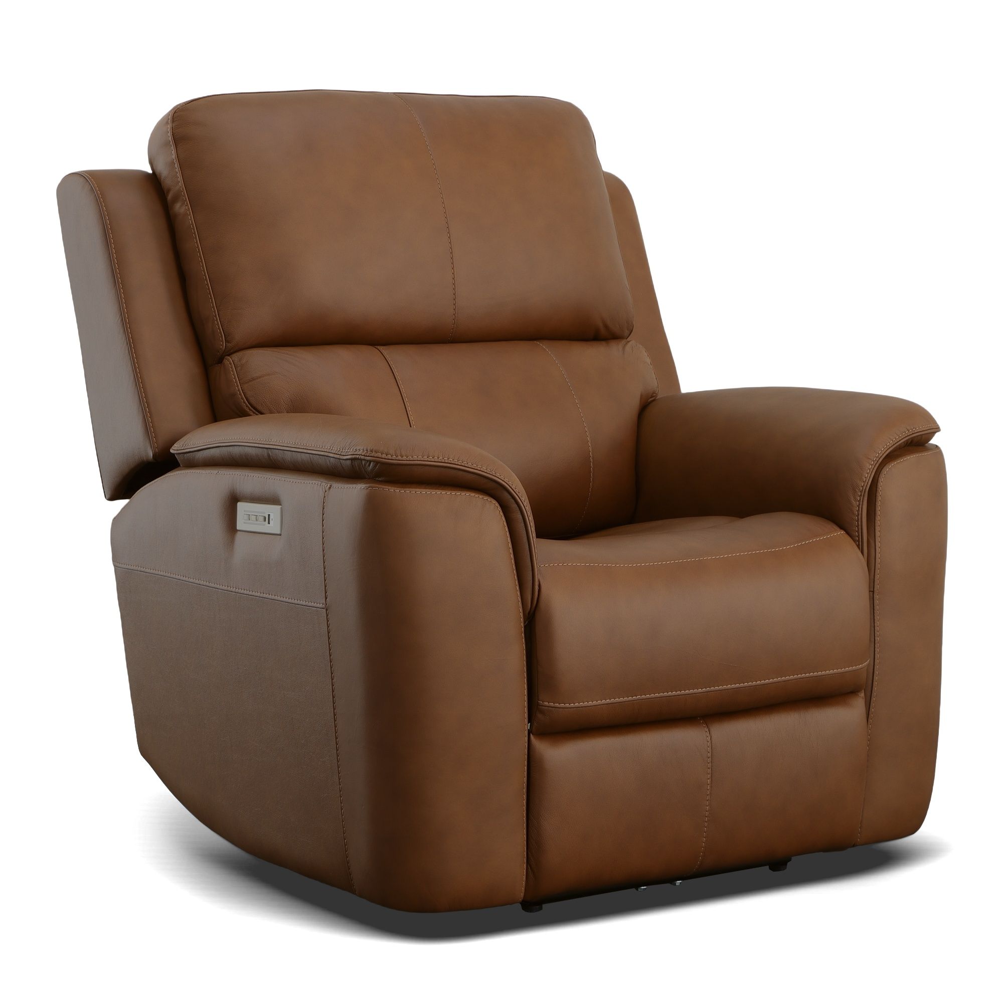Henry - Power Recliner With Power Headrest & Lumbar - Caramel Image