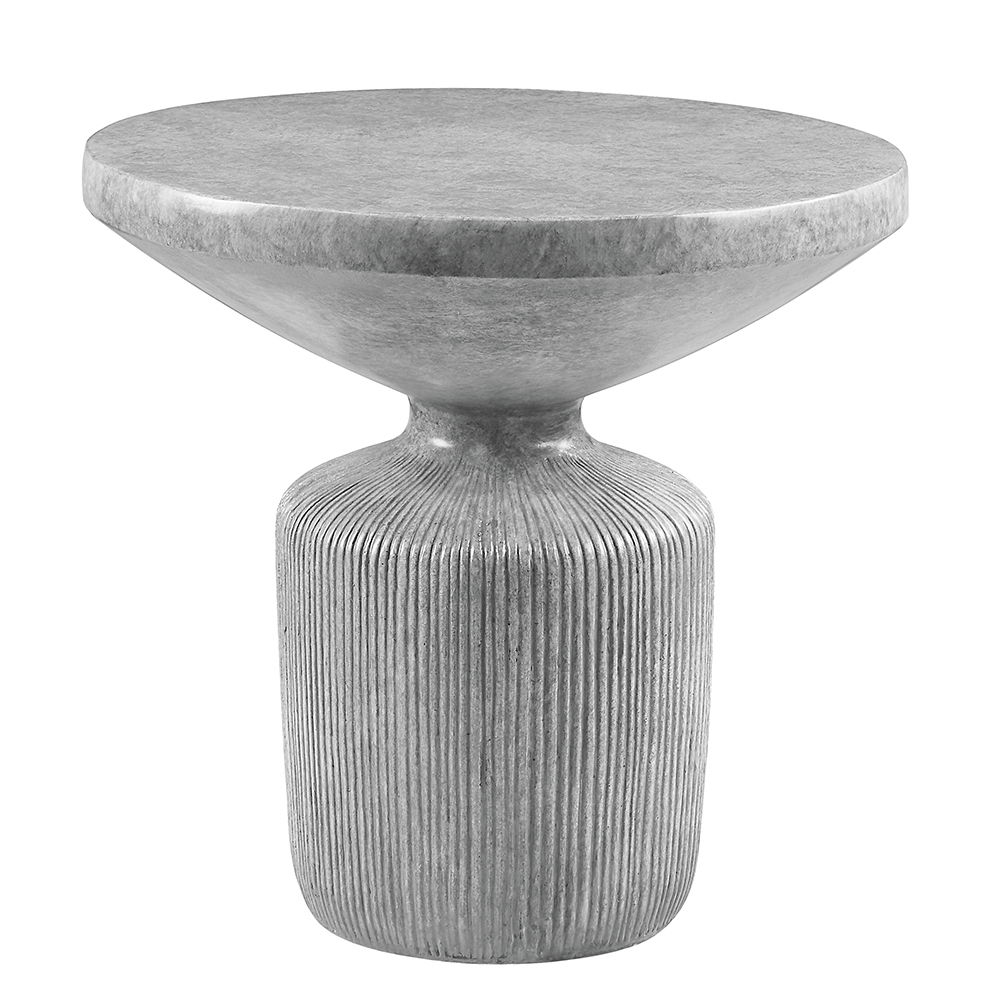 Laddie - End Table - Weathered Gray, gray, view 2