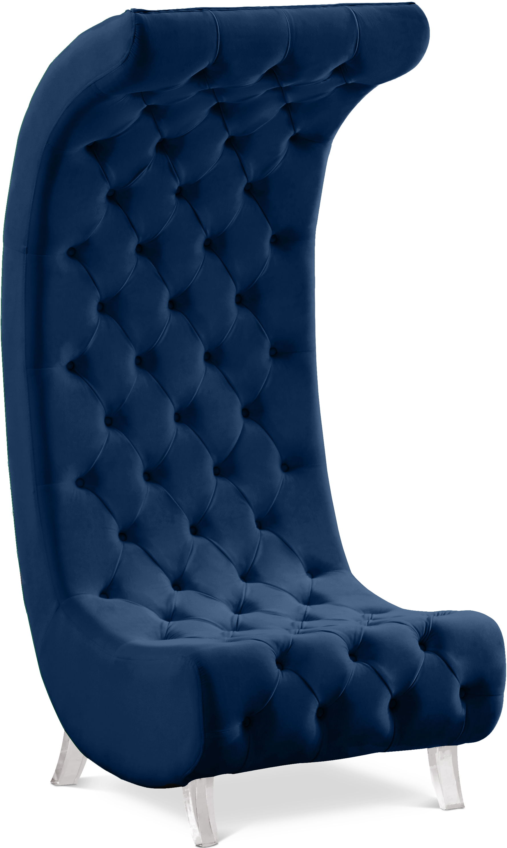 Crescent - Accent Chair - Navy
