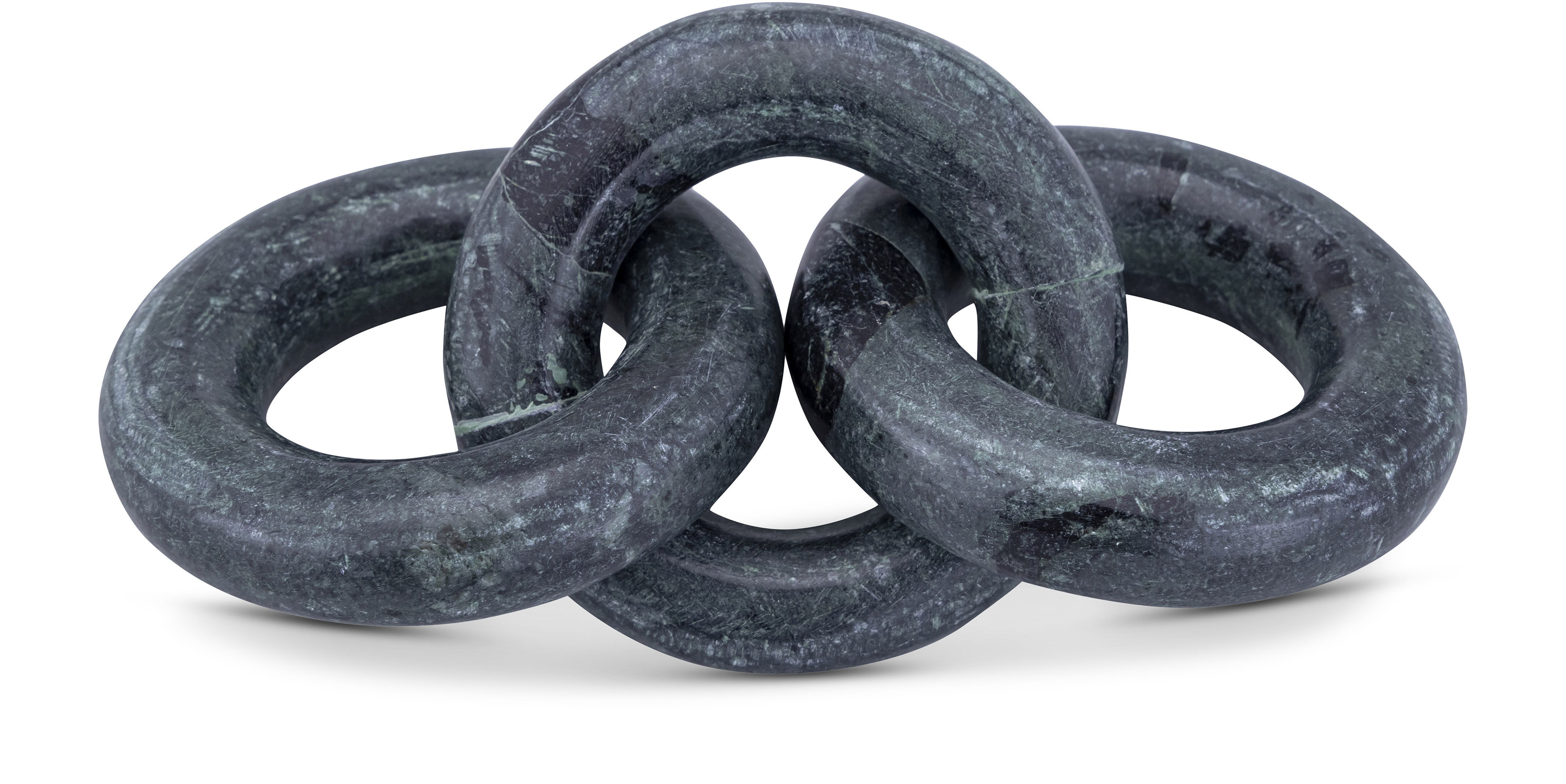 Rings - Marble Decorative Chain Links - Green