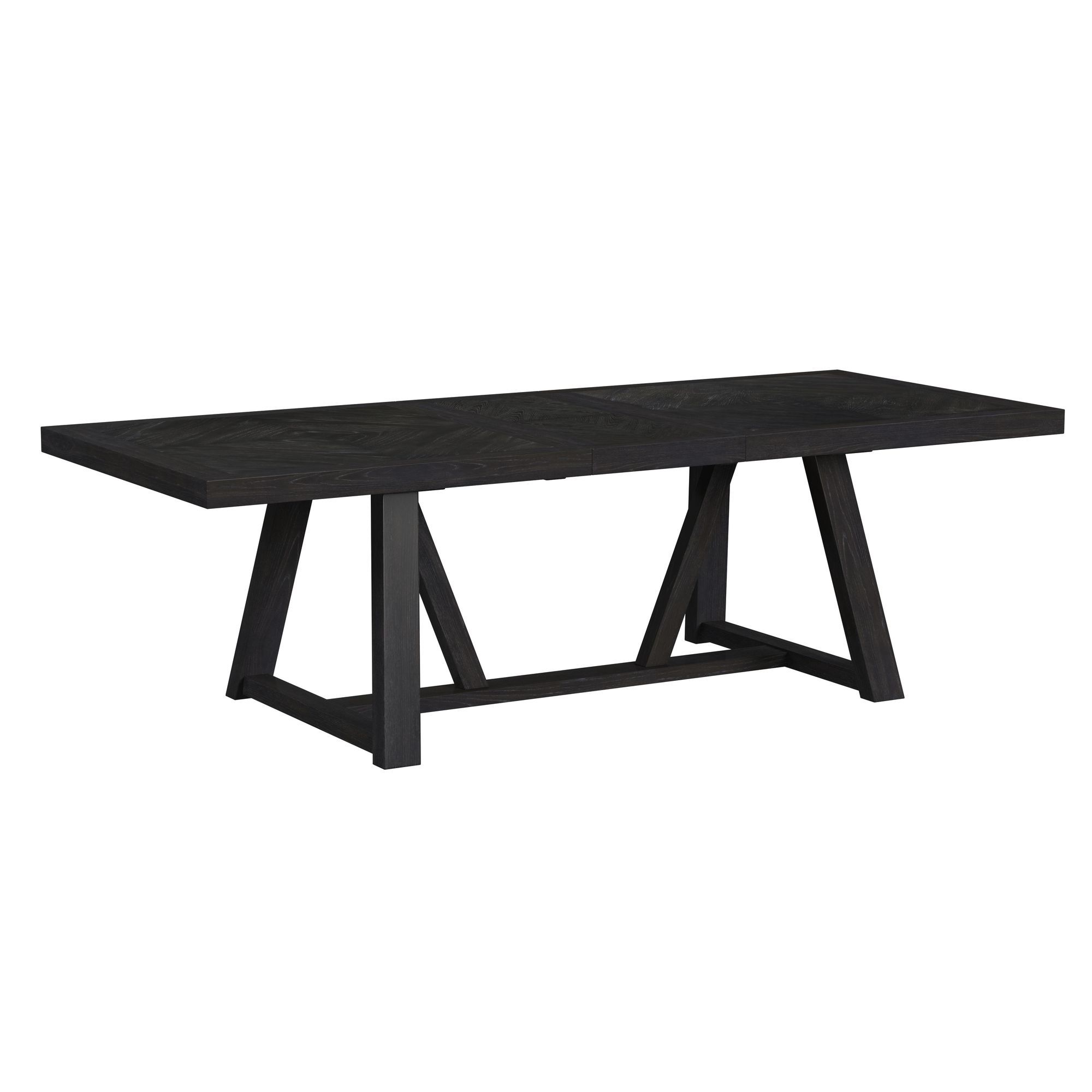 Transcend - 5 Piece Standard Height Dining Set (Table And Four Chairs) - Charcoal