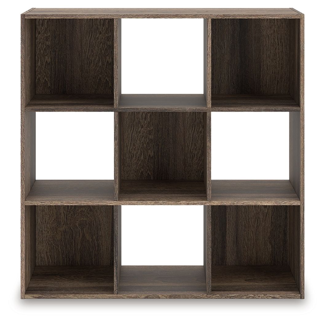 Ashley Furniture Shallifer - Nine Cube Organizer - Brown - Image 2