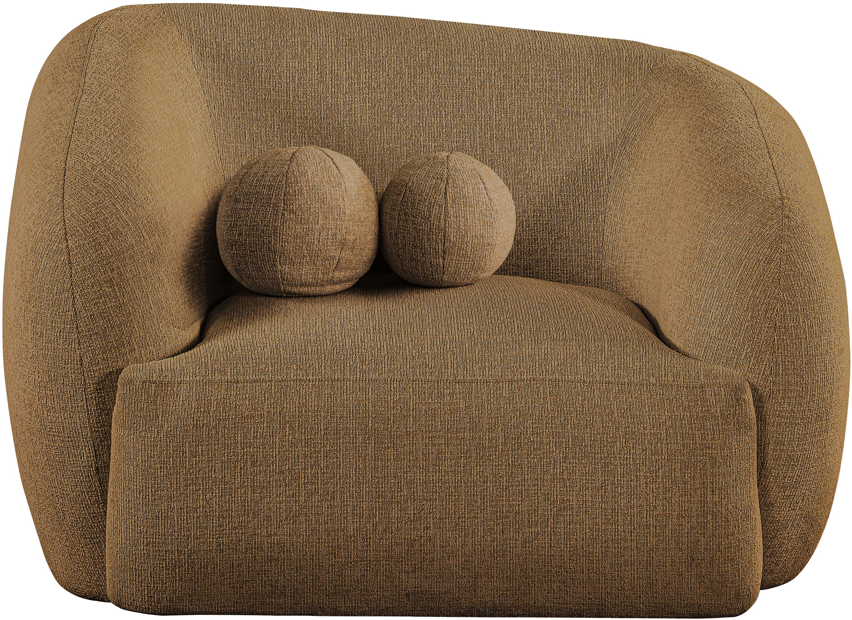 Elowen - Fabric Upholstered Chair - Brown