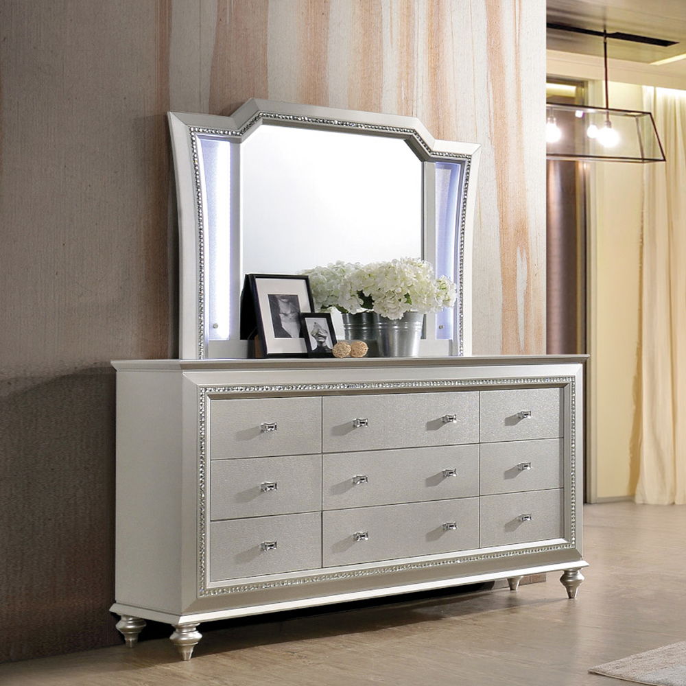 Kaitlyn - Dresser - Champagne, beige, view 5