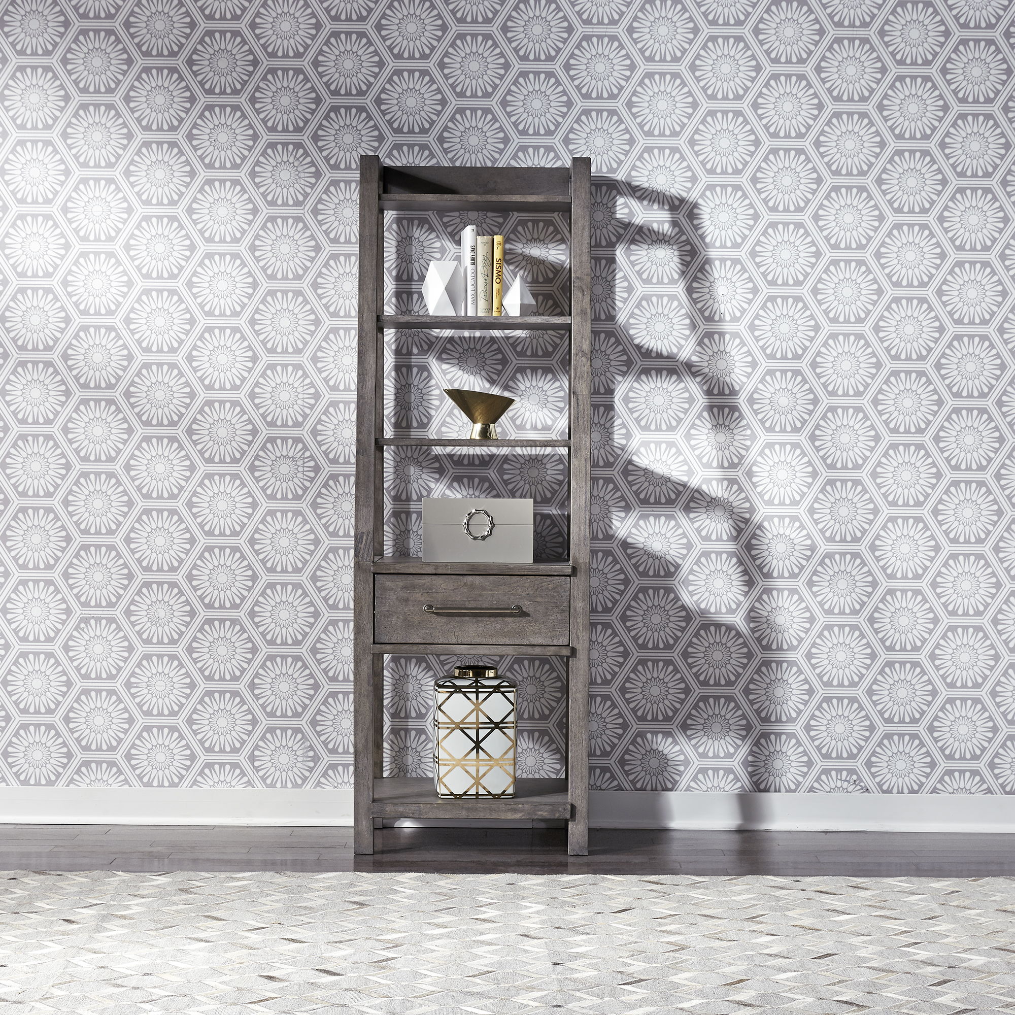 Liberty Furniture Modern Farmhouse - Leaning Pier - Dusty Charcoal