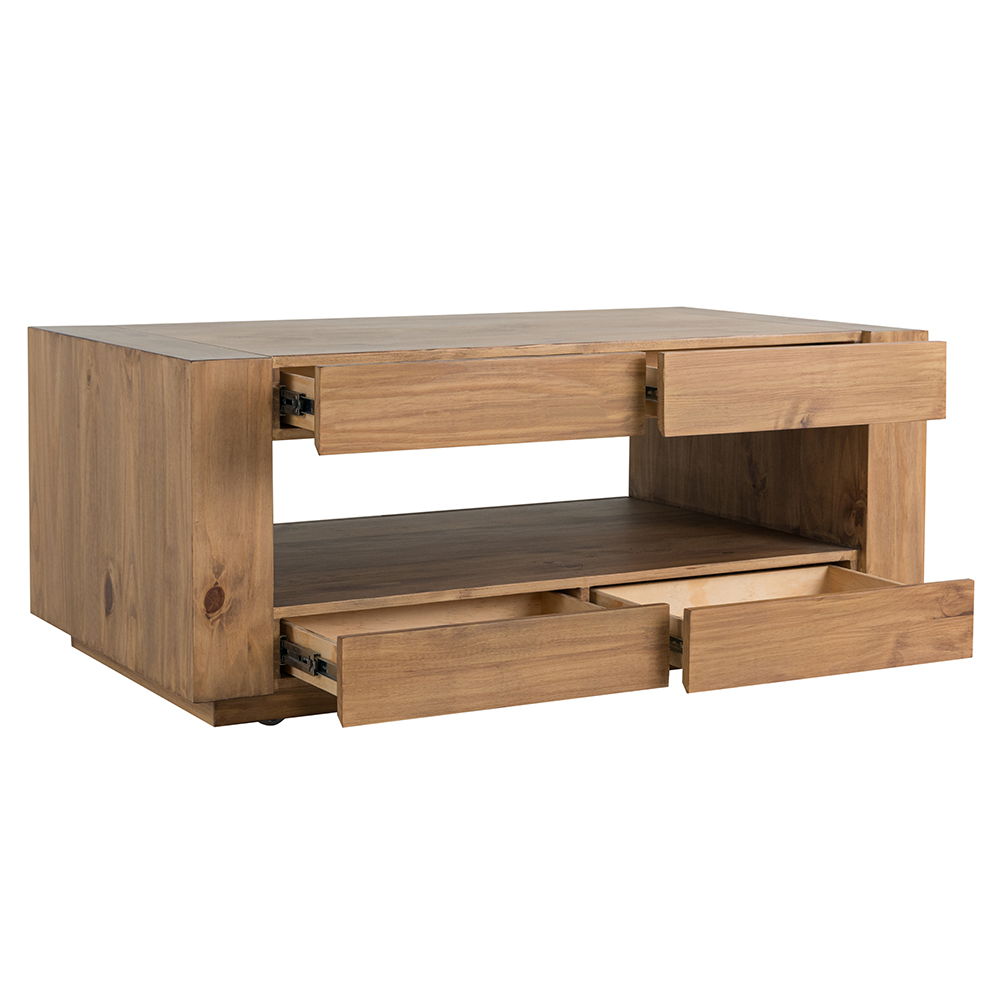 Harlan - Coffee Table - Oak, light brown, view 6