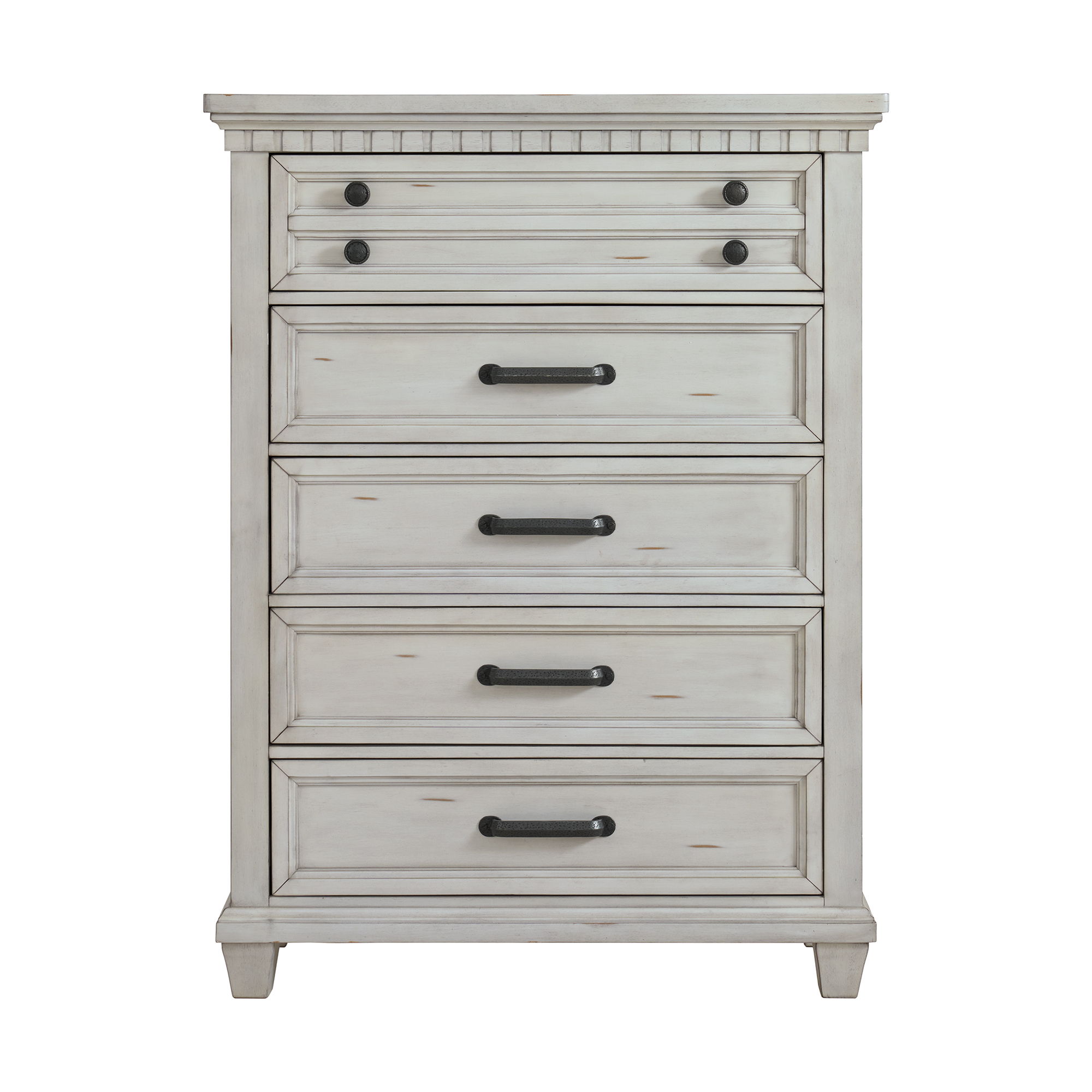 McCoy - 5 Drawer Chest - Antique White