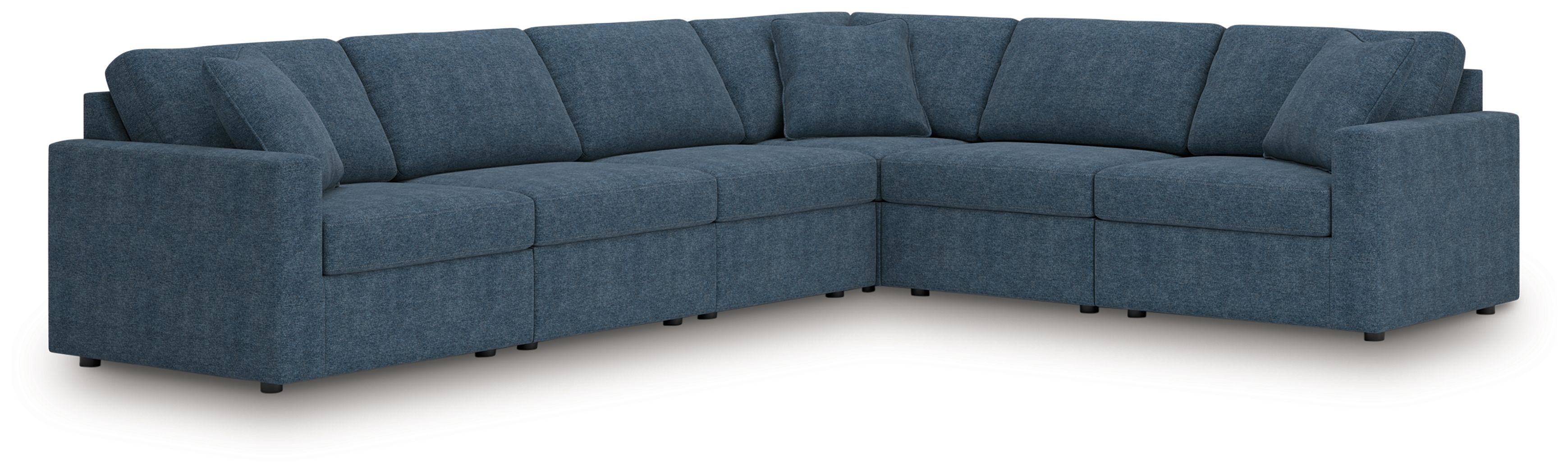 6 Pc · Sectional With Laf Corner Chair And Raf Corner Chair