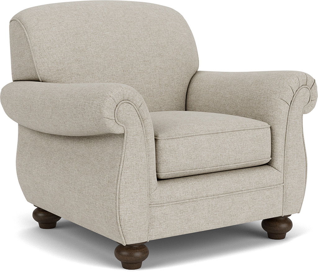 Winston - Fabric Chair, beige