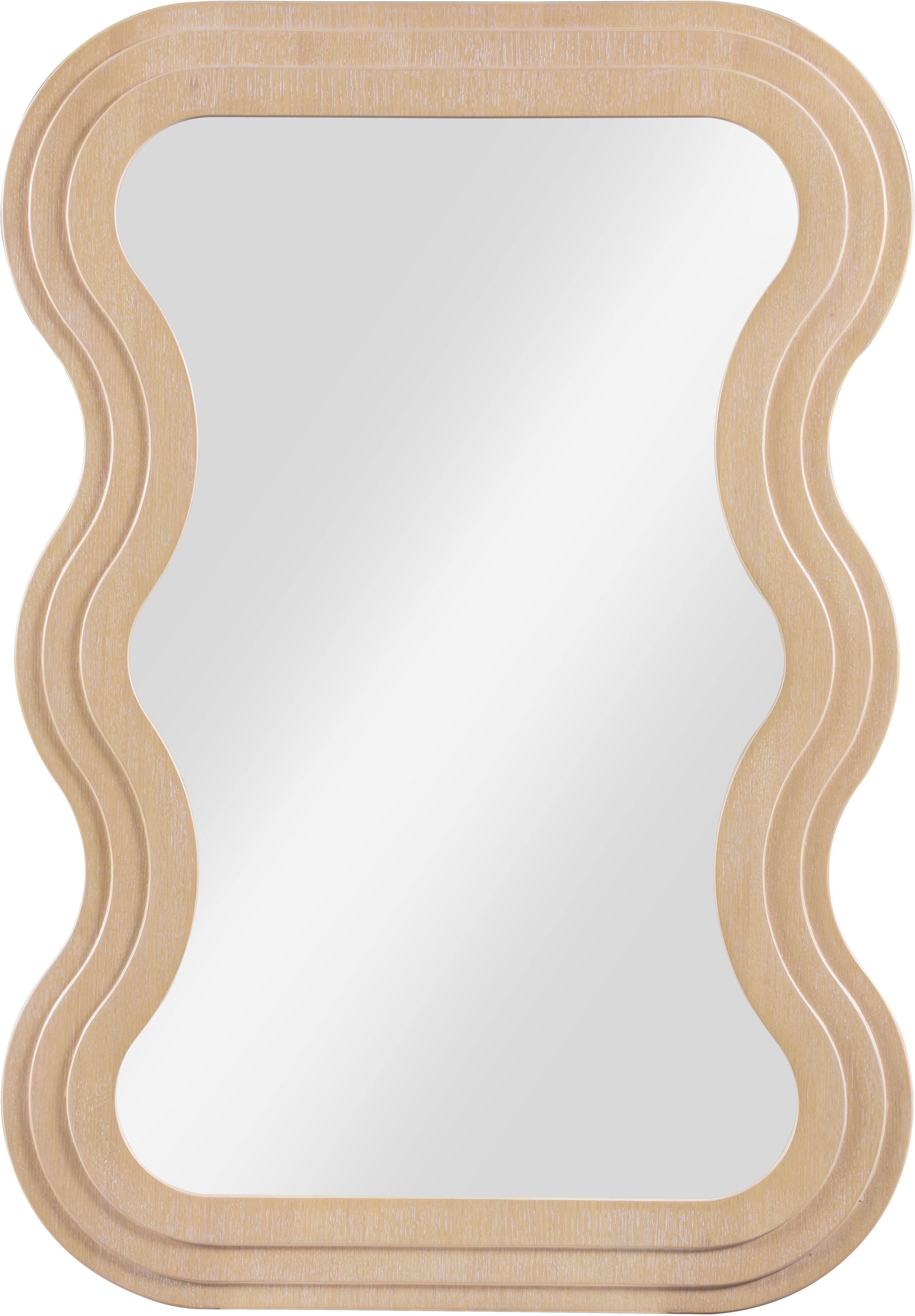 Bellagio - Oak Veneer Mirror - Natural