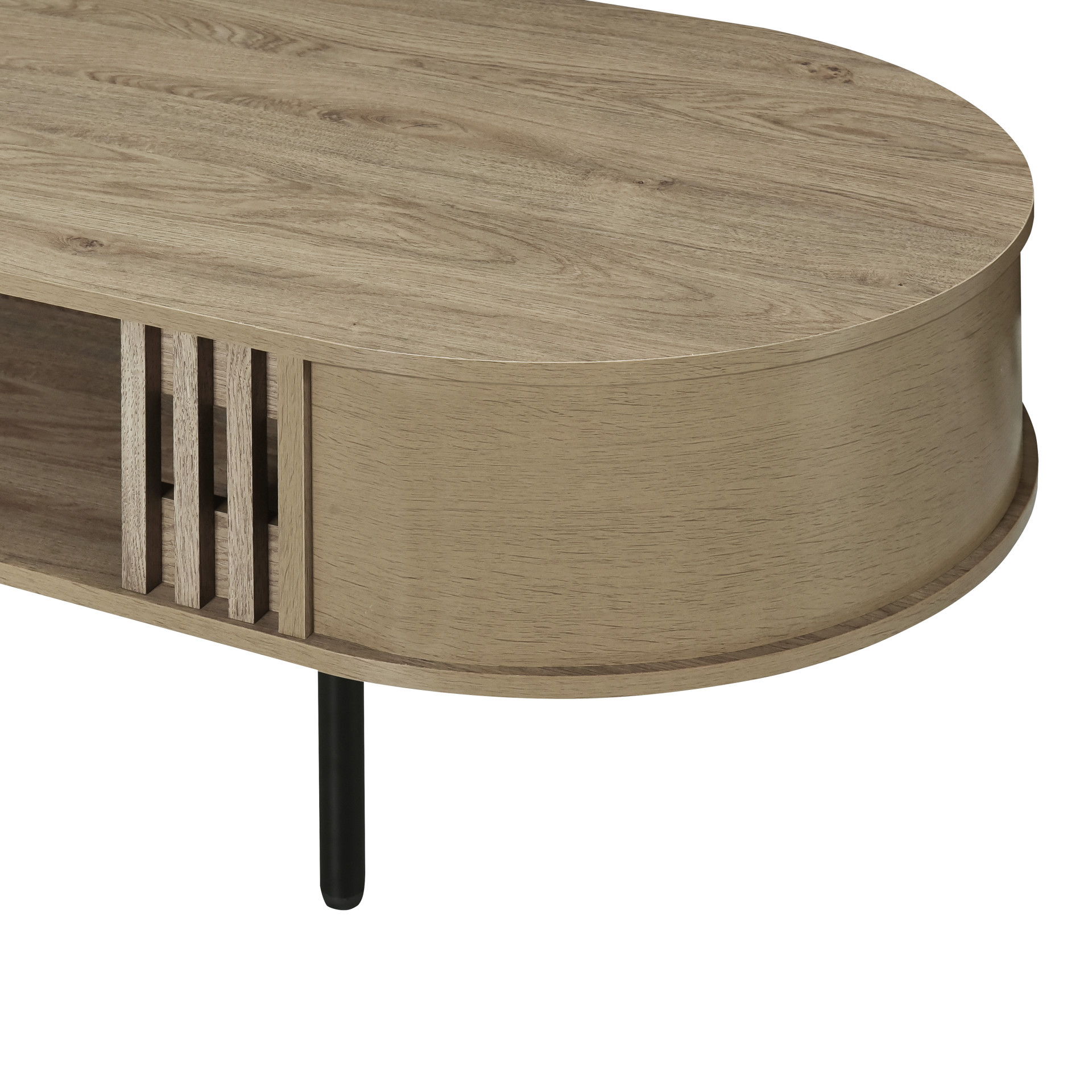 Brax - Cocktail Table - Natural, light brown, view 4