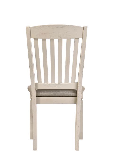 Fedele - Side Chair (Set of 2) - Tan Fabric & Cream, beige, view 7